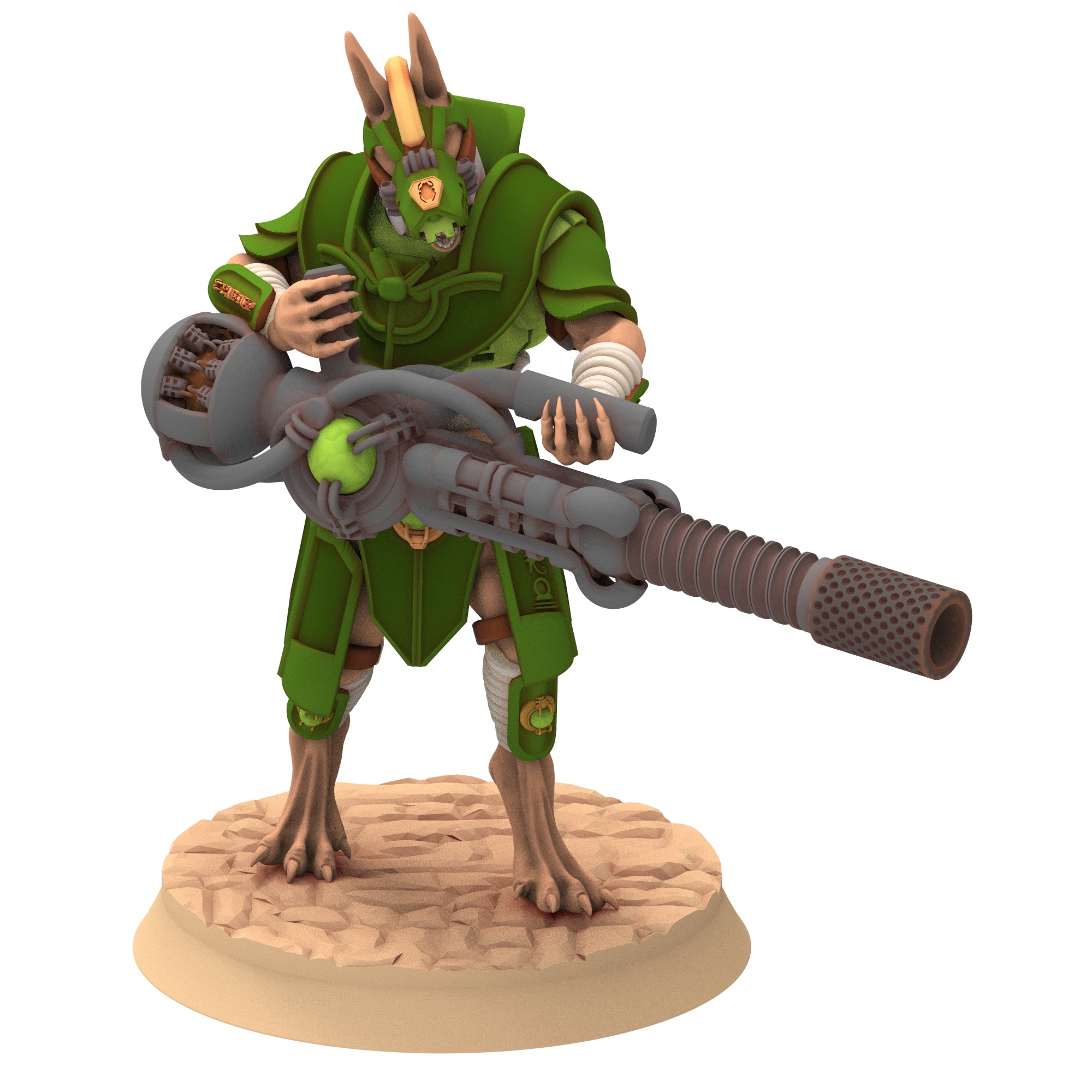 Ta-Khefet - Sekhmet | Heavy Plasma Rifles - Greanan Infantry