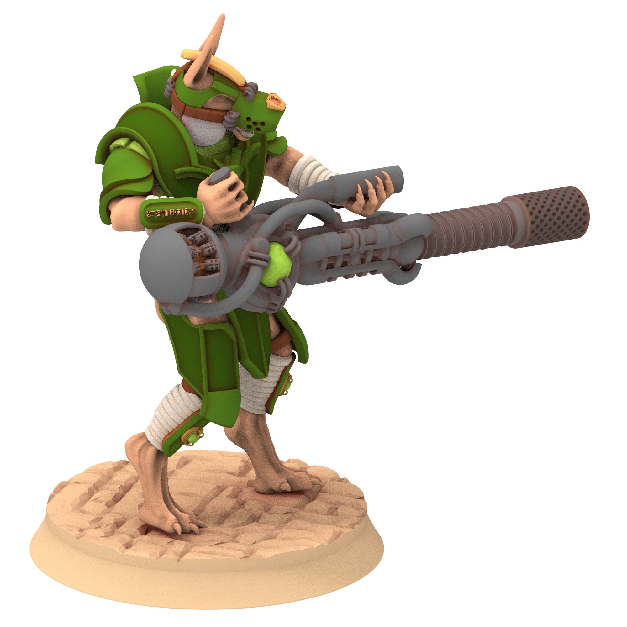 Ta-Khefet - Sekhmet | Heavy Plasma Rifles - Greanan Infantry
