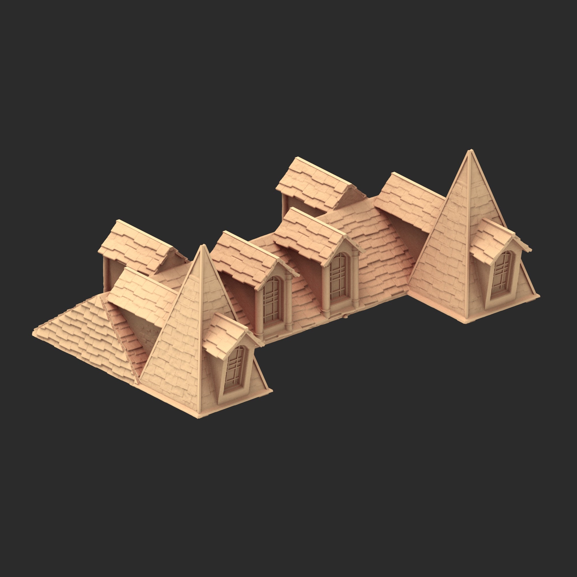 Victorian Architecture – 5 Printable STL Buildings