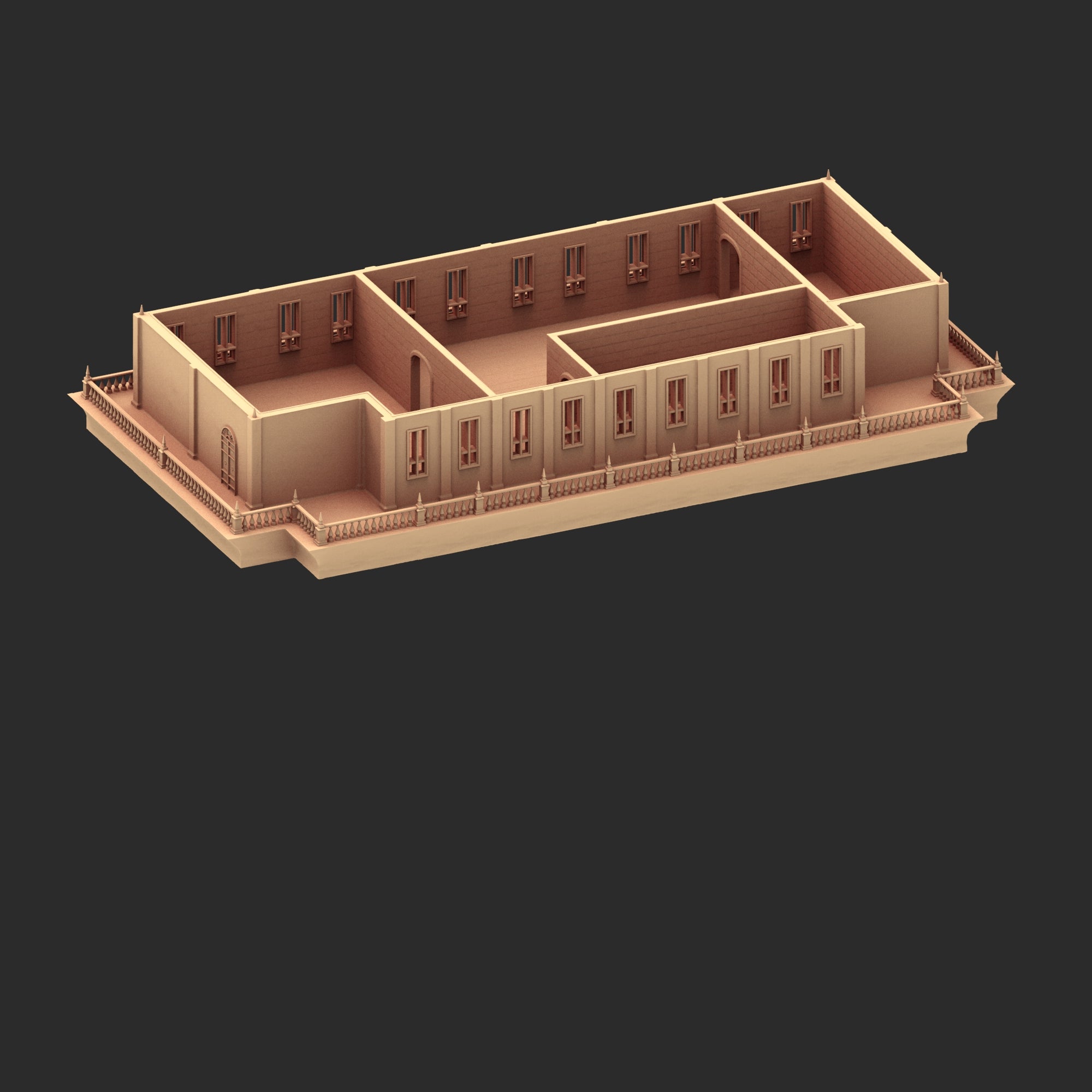 Victorian Architecture – 5 Printable STL Buildings