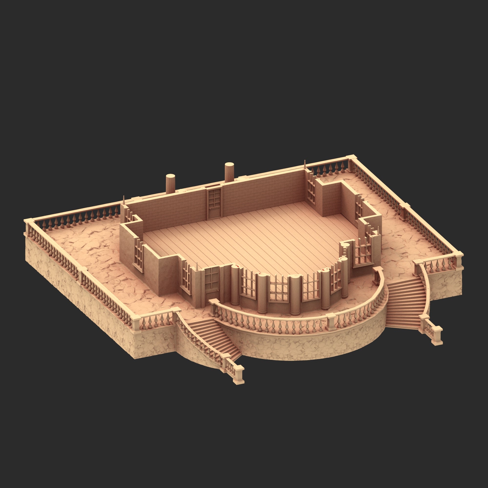 Victorian Architecture – 5 Printable STL Buildings
