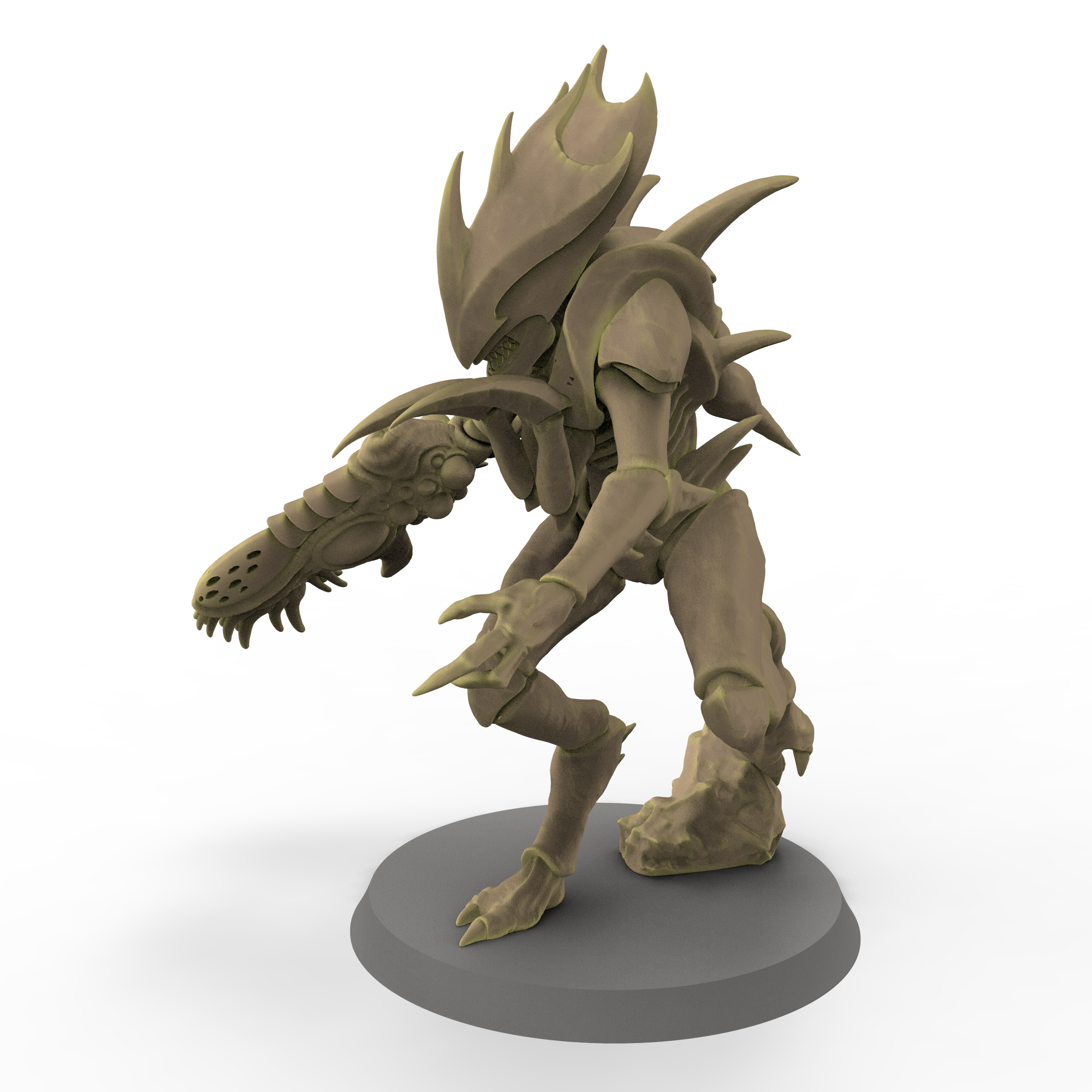 Fukai - The Devourers, Warrior Ranged - Fantasy Cult Miniatures