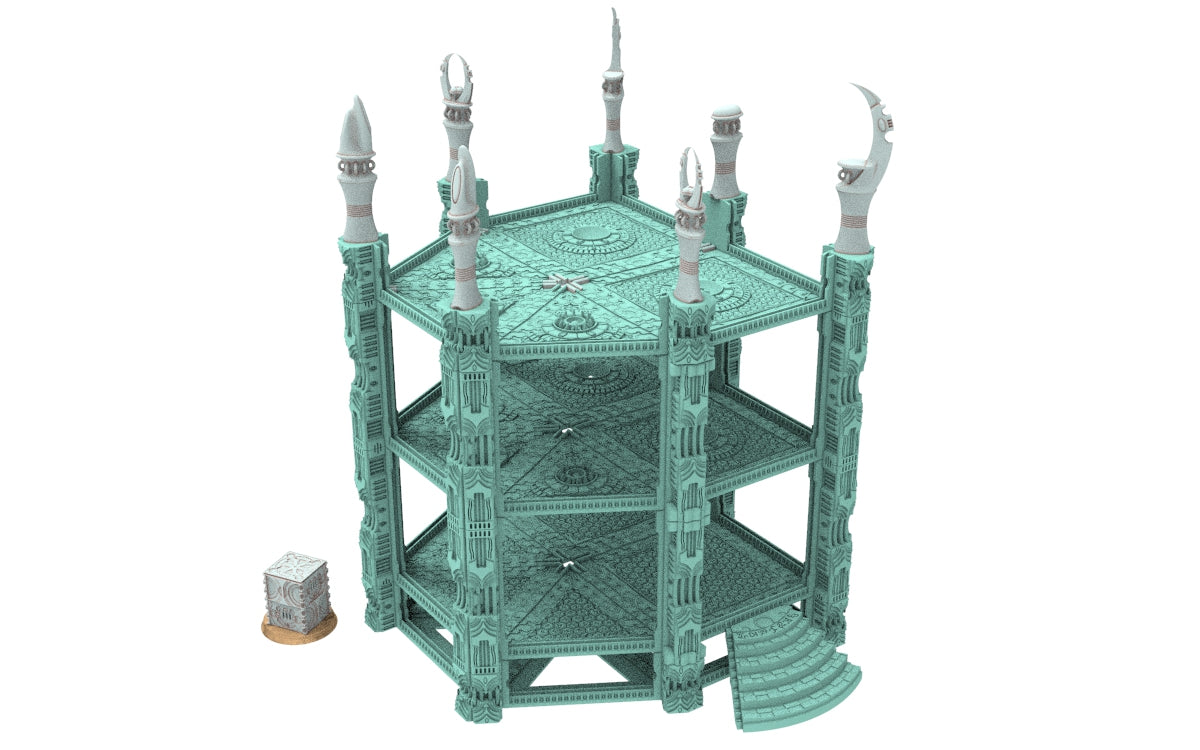 Damocles City Builder - Dark city of Myriam - Modular Buildings & Full Biome