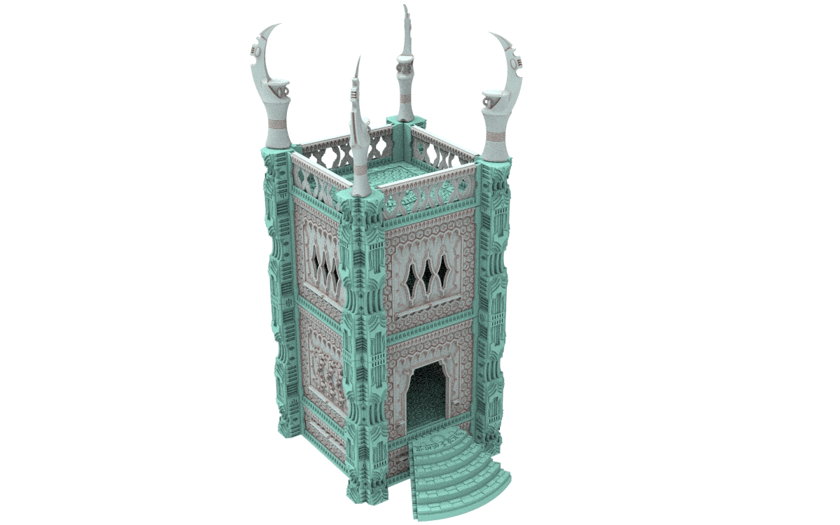 Damocles City Builder - Dark city of Myriam - Modular Buildings & Full Biome
