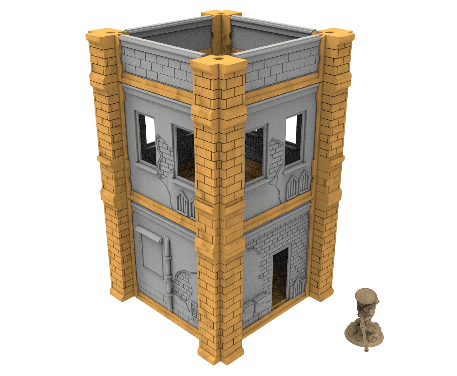 Damocles City Builder - Fragance Dormitory - Modular Buildings & Full Biome