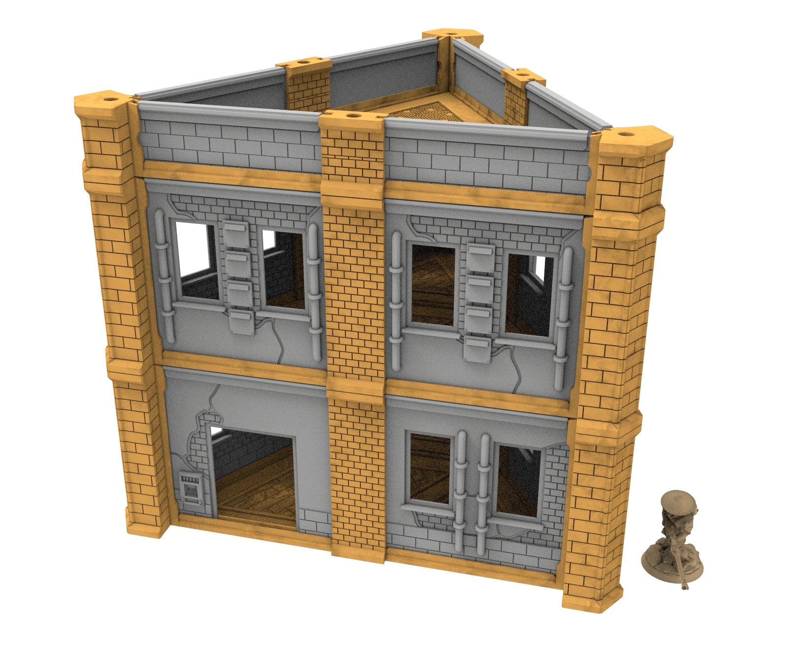 Damocles City Builder - Fragance Dormitory - Modular Buildings & Full Biome