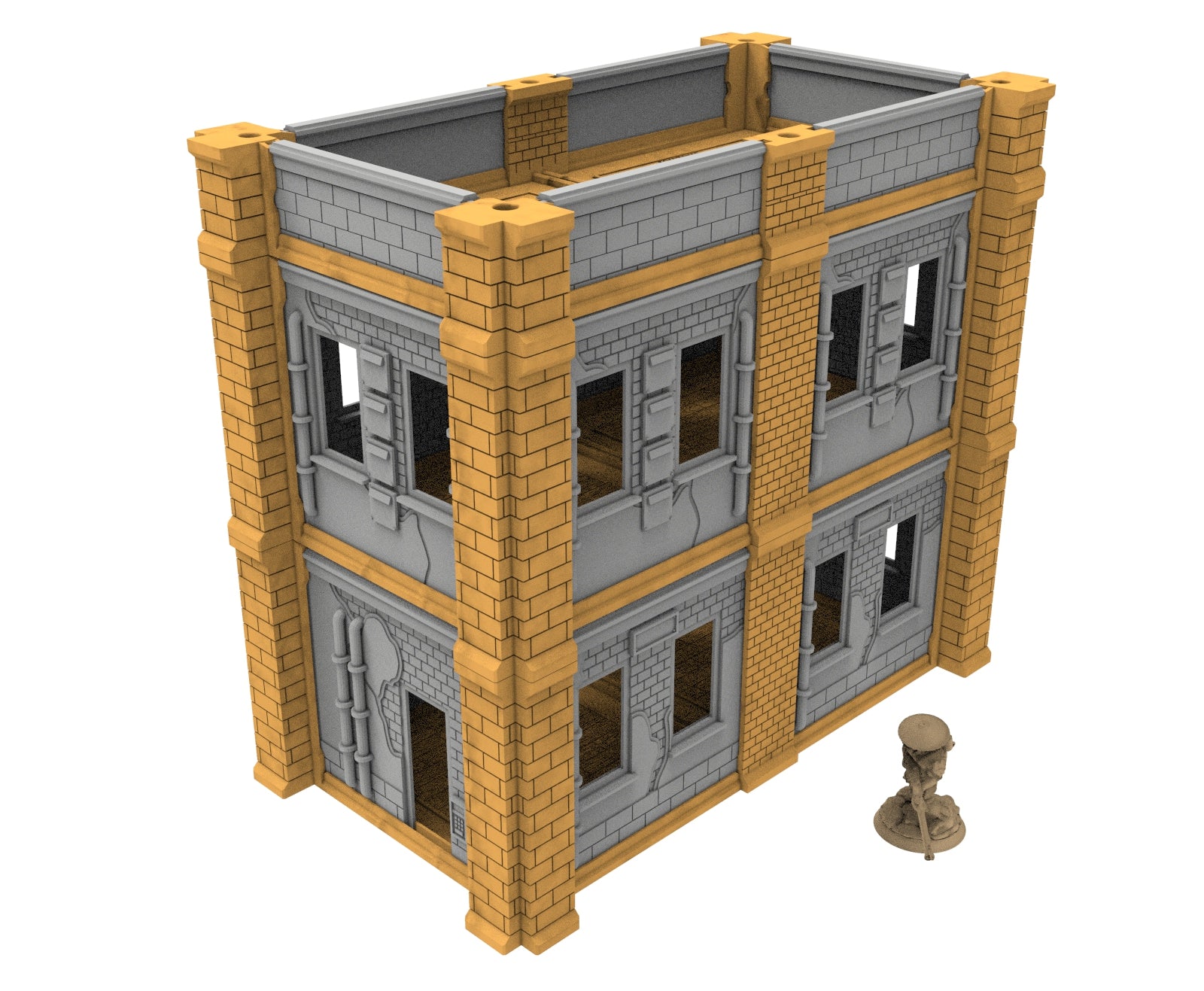 Damocles City Builder - Fragance Dormitory - Modular Buildings & Full Biome