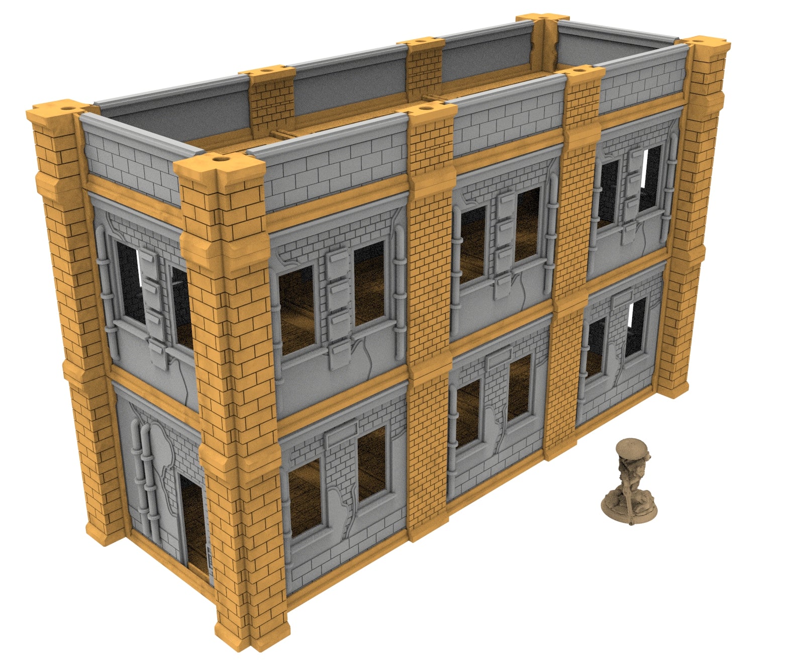 Damocles City Builder - Fragance Dormitory - Modular Buildings & Full Biome