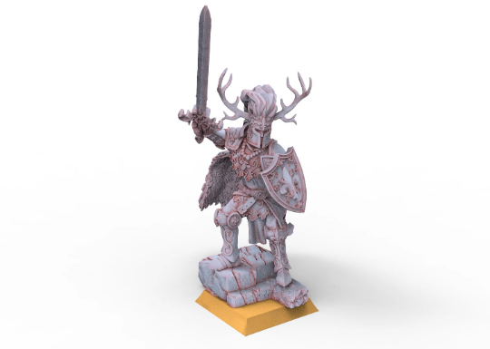 Pack Arthurien V1 - Chevalier utilisable pour Oldhammer, bataille, roi des guerres, 9e âge