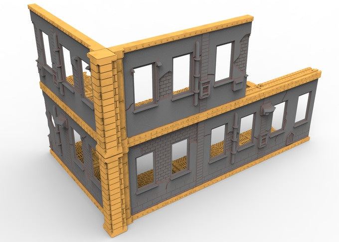 Damocles City Builder - Fragance Dormitory - Modular Buildings & Full Biome