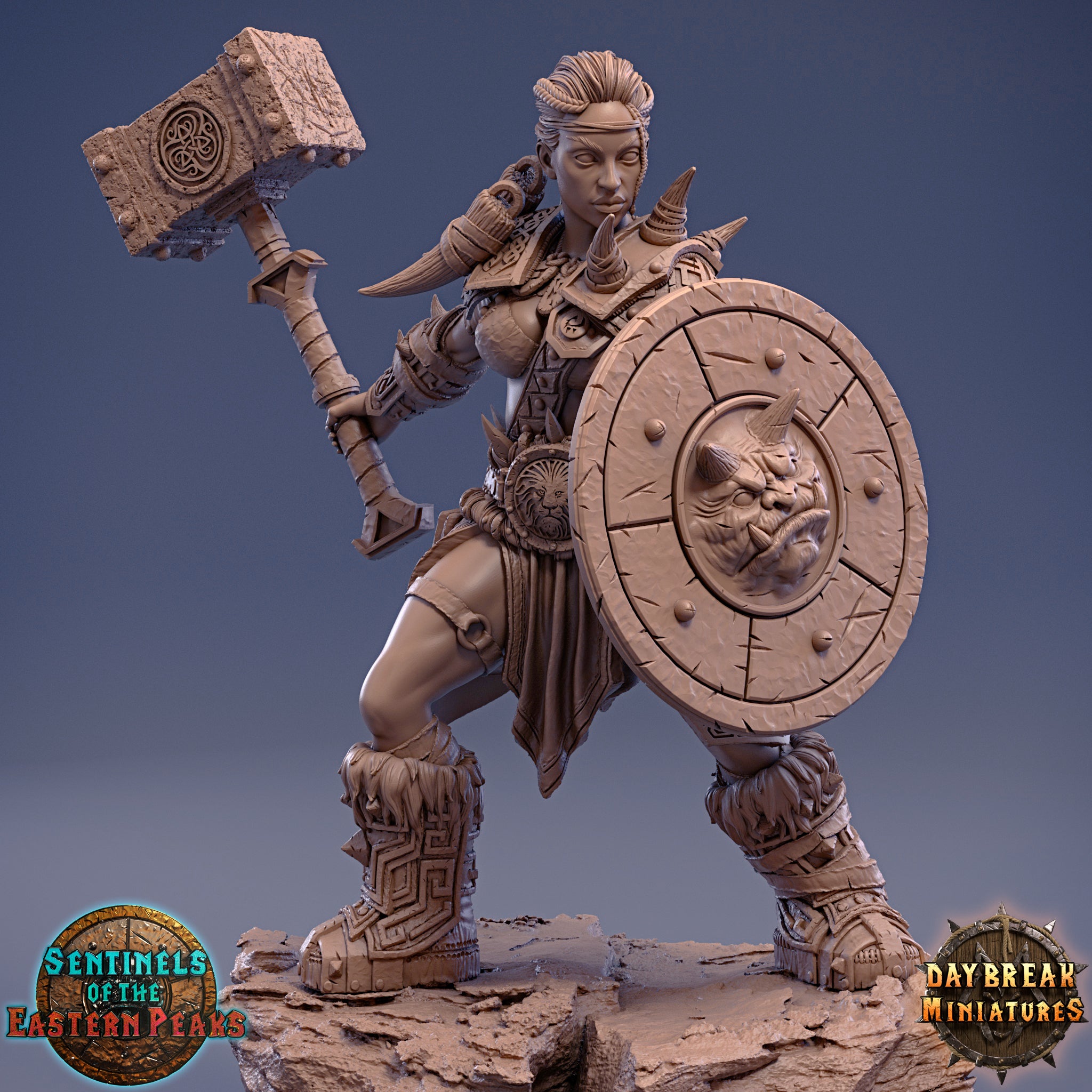 Wild hunters - Fandra Holler, Sentinels of the Eastern Peaks, daybreak miniatures