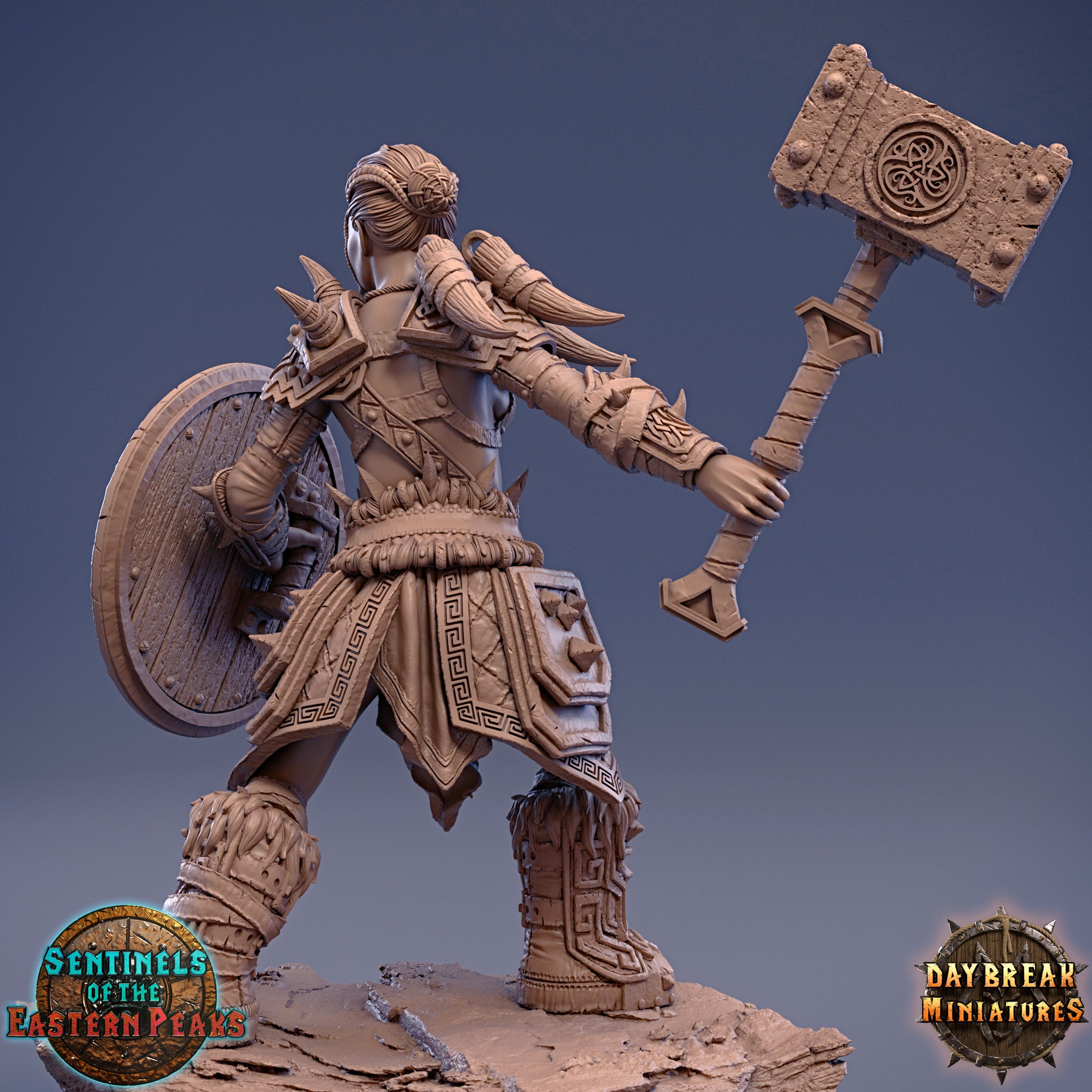Wild hunters - Fandra Holler, Sentinels of the Eastern Peaks, daybreak miniatures