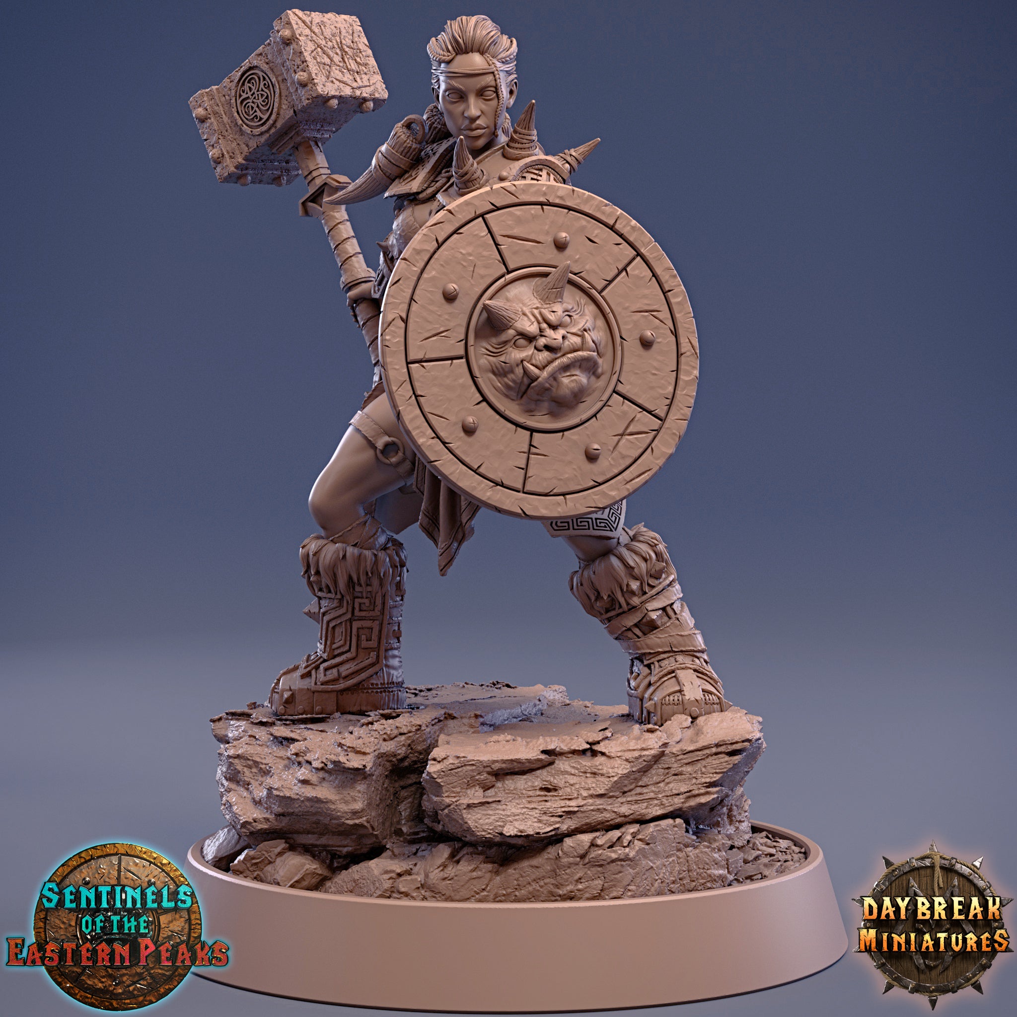 Wild hunters - Fandra Holler, Sentinels of the Eastern Peaks, daybreak miniatures