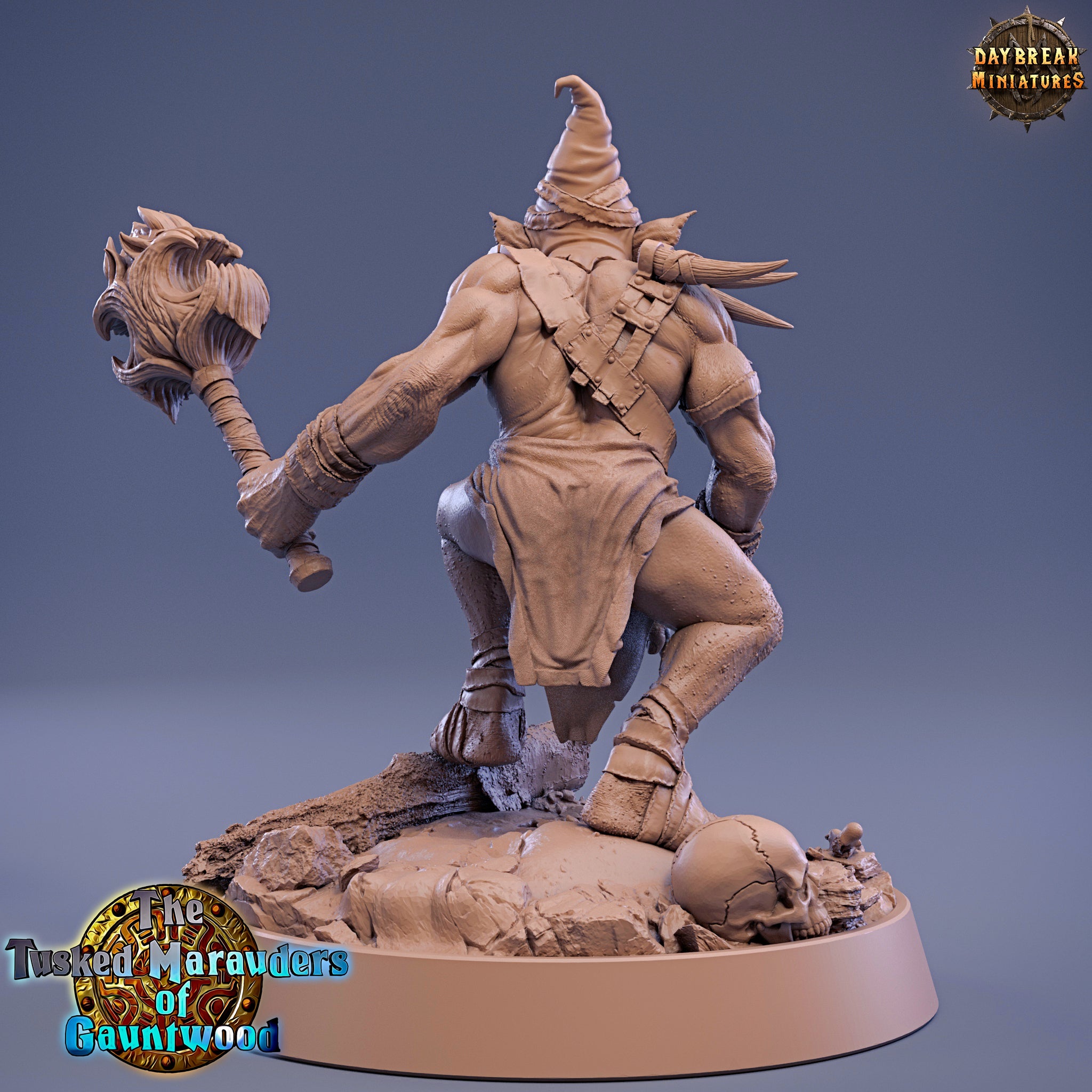Green Skin - Frontar Gauss, The Tusked Marauders of Gauntwood - Daybreak Miniatures