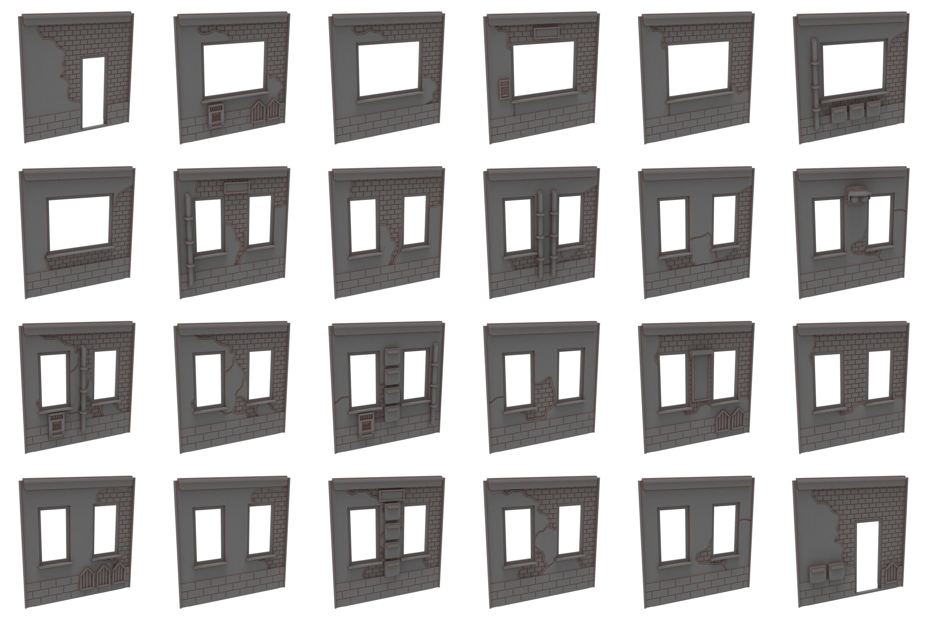 Damocles City Builder - Fragance Dormitory - Modular Buildings & Full Biome