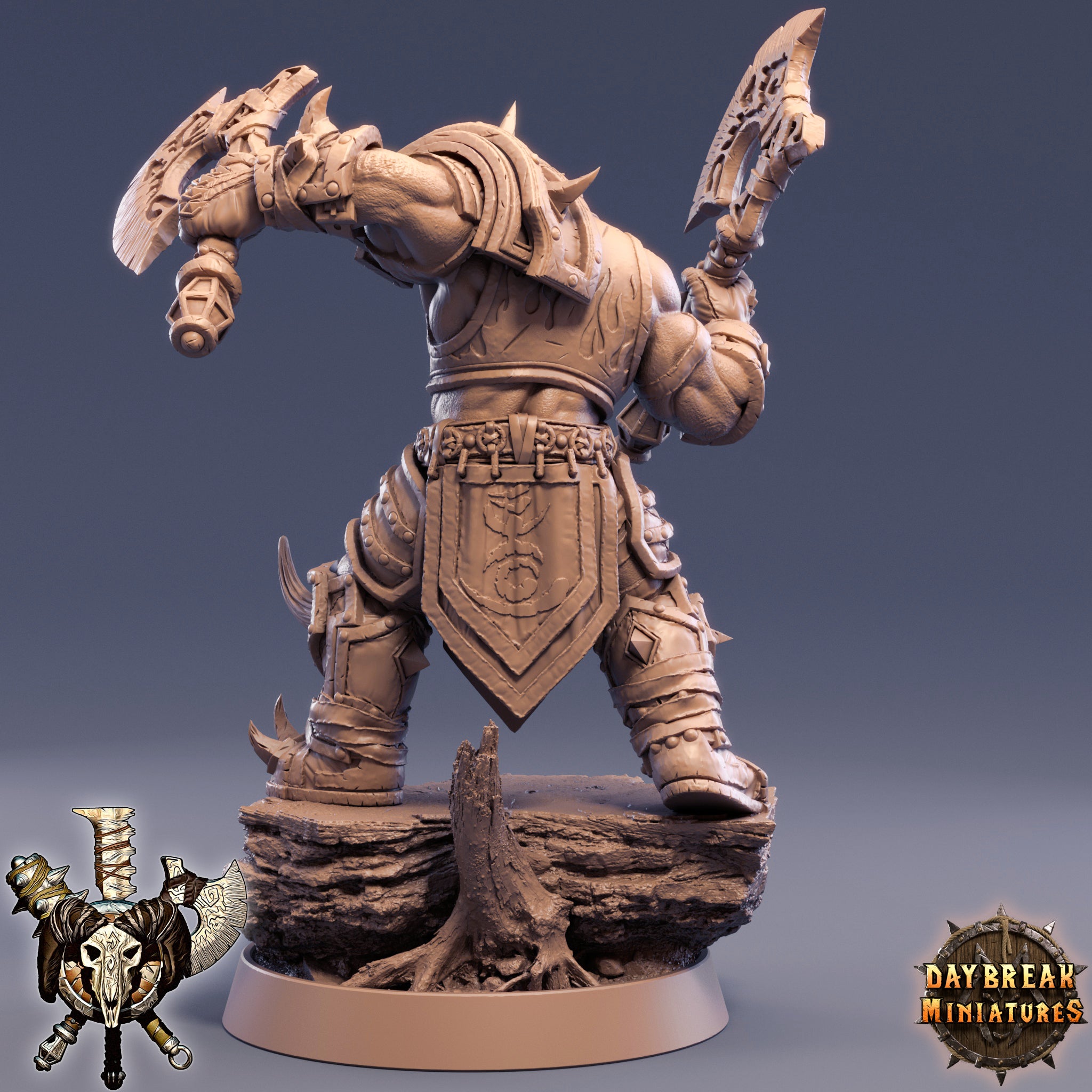 Peau verte - Ghoulang, Les courtiers en pouvoir du vide, miniatures de l'aube