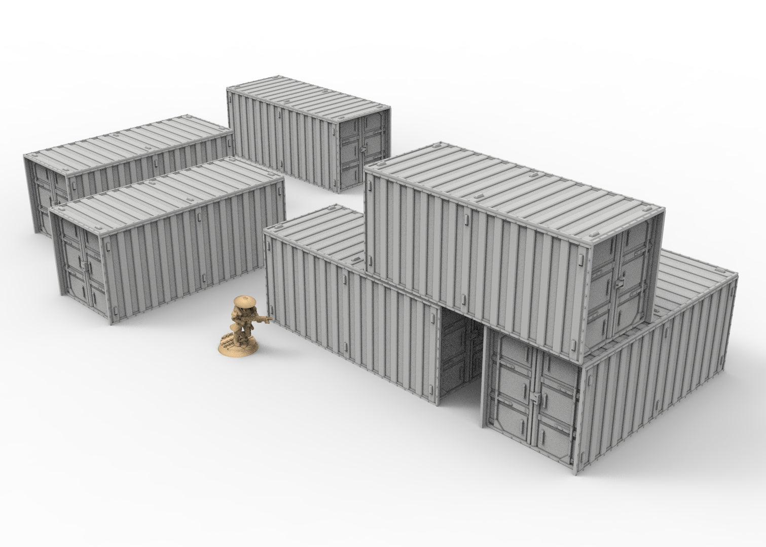 Damocles City Builder - Fragance Dormitory - Modular Buildings & Full Biome