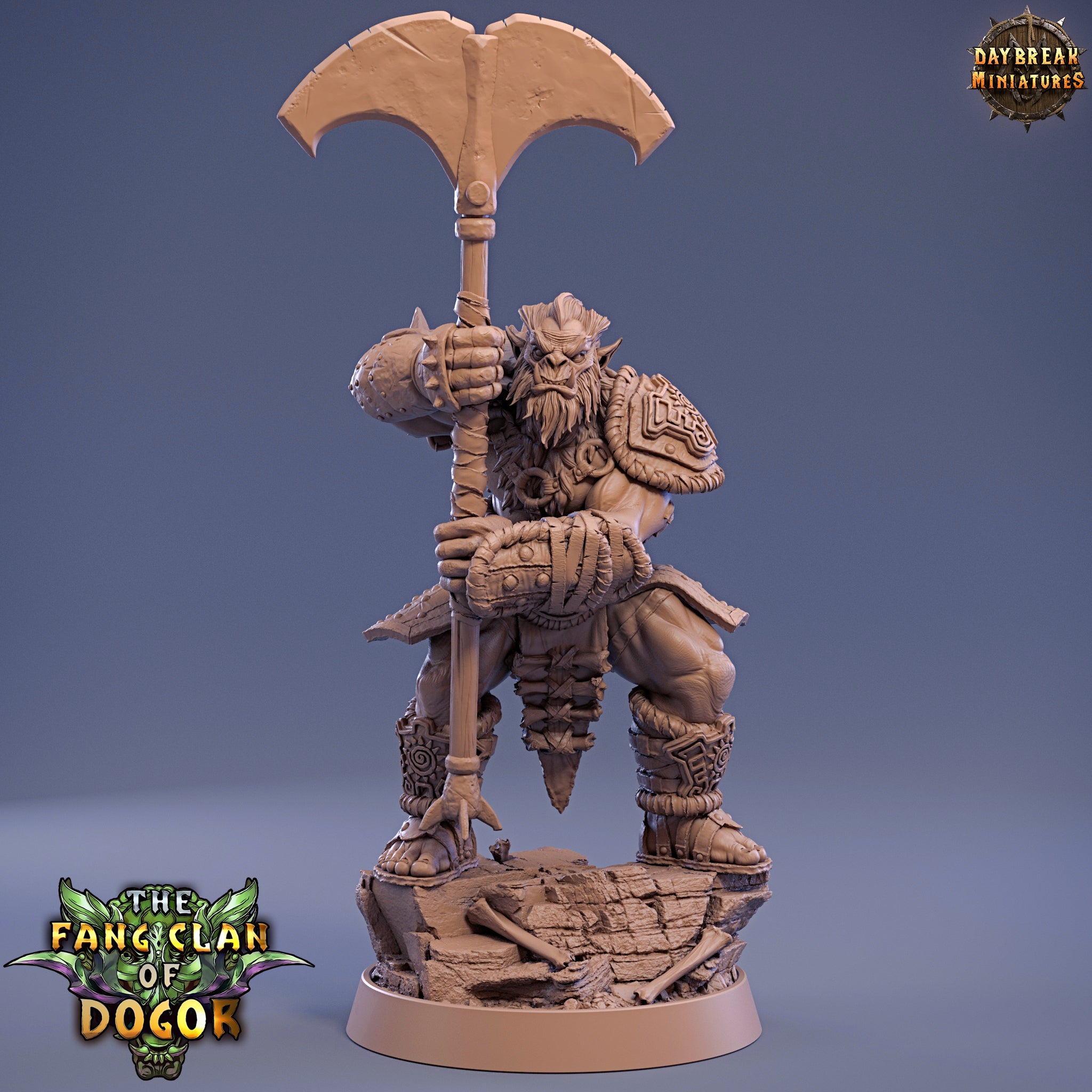 Green Skin - Hivaa Kantz, The Fang Clan of Dogor - Daybreak Miniatures