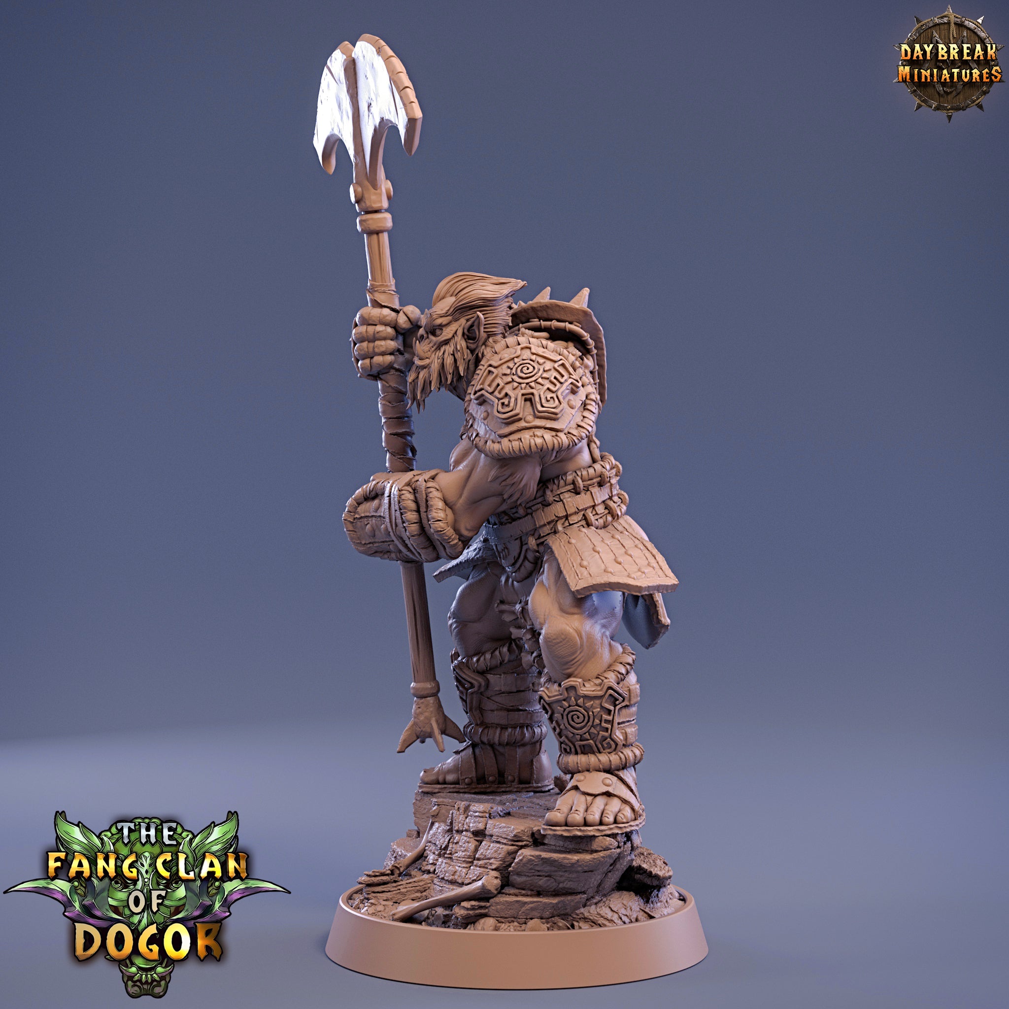 Green Skin - Hivaa Kantz, The Fang Clan of Dogor - Daybreak Miniatures