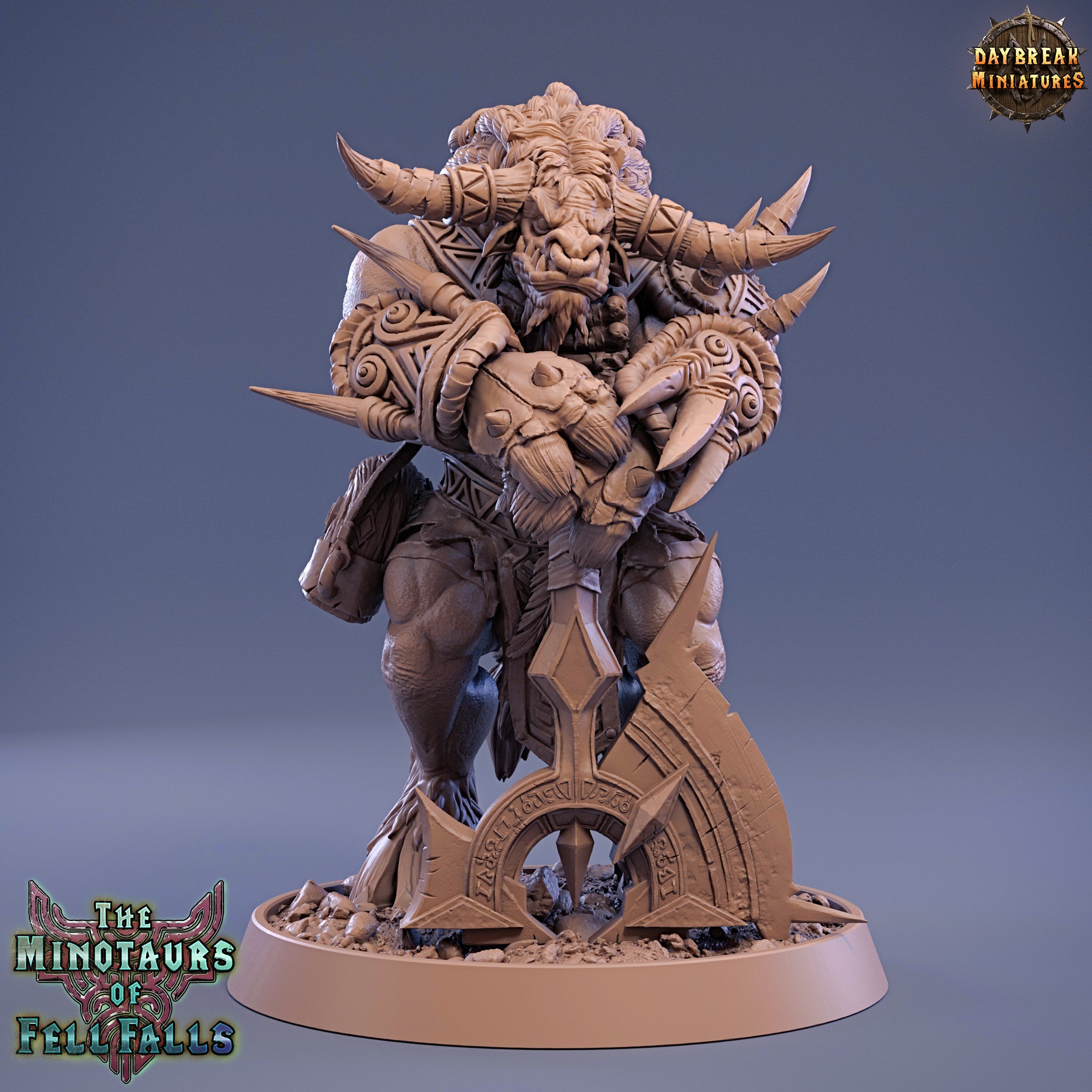 Tiermenschen – König Aristemnes Gracci, Die Minotauren von Fell Falls, Daybreak Miniatures