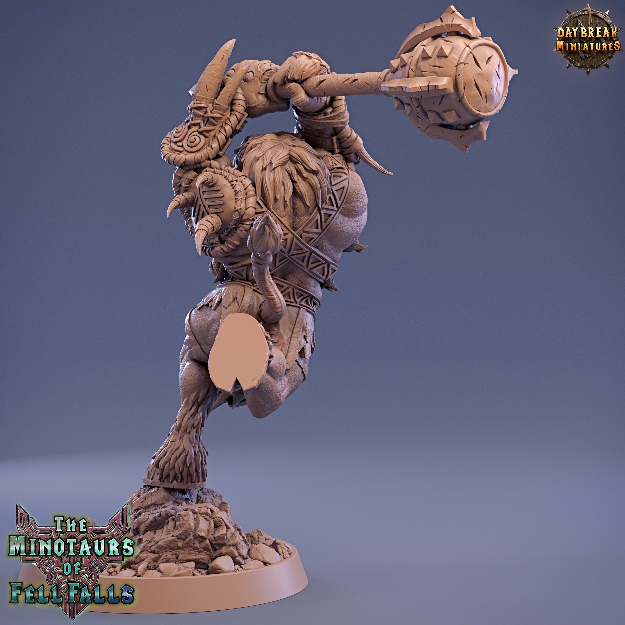 Beastmen - Marius Wrathbone, The Minotaurs of Fell Falls - Daybreak Miniatures