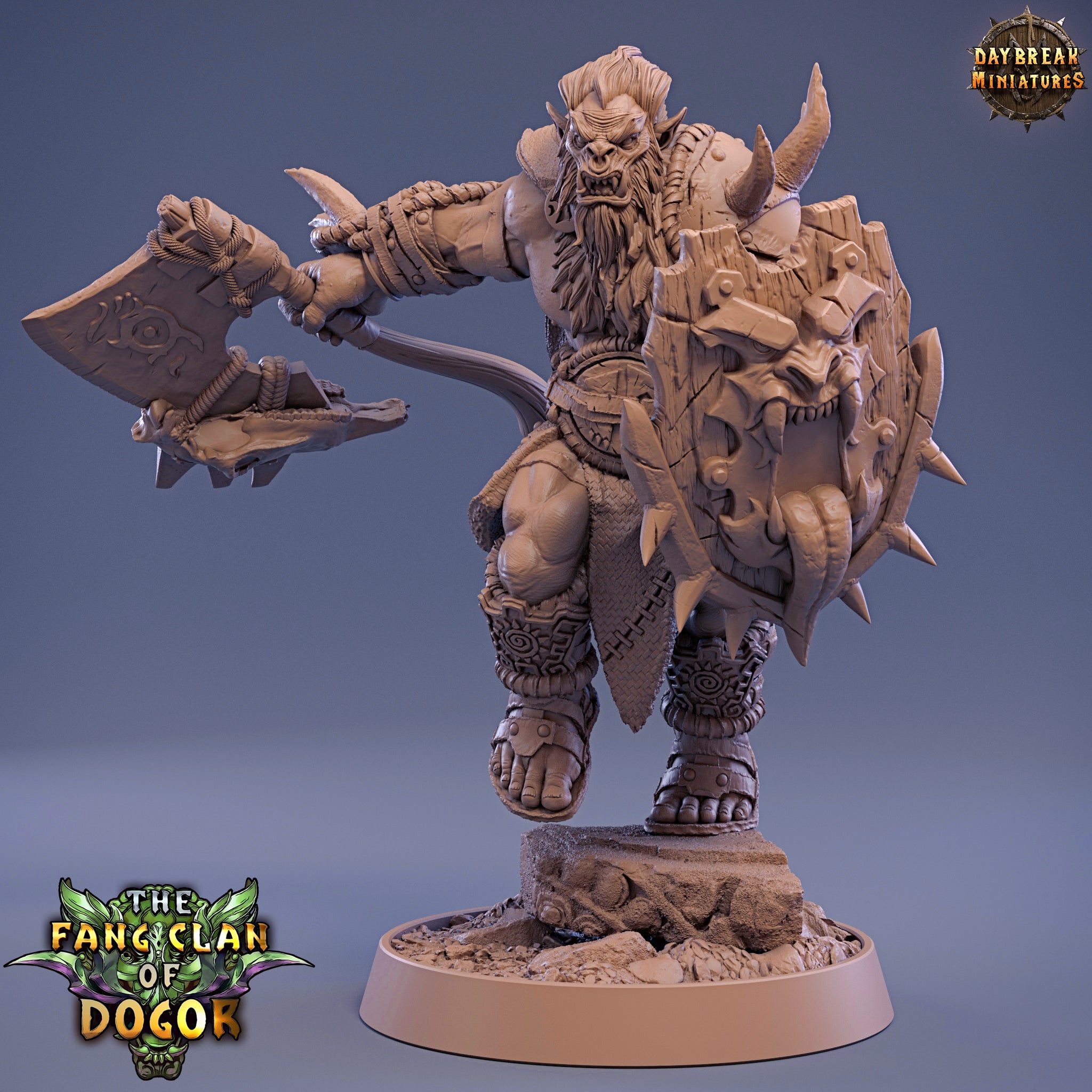 Green Skin -Oista Hung, The Fang Clan of Dogor - Daybreak Miniatures