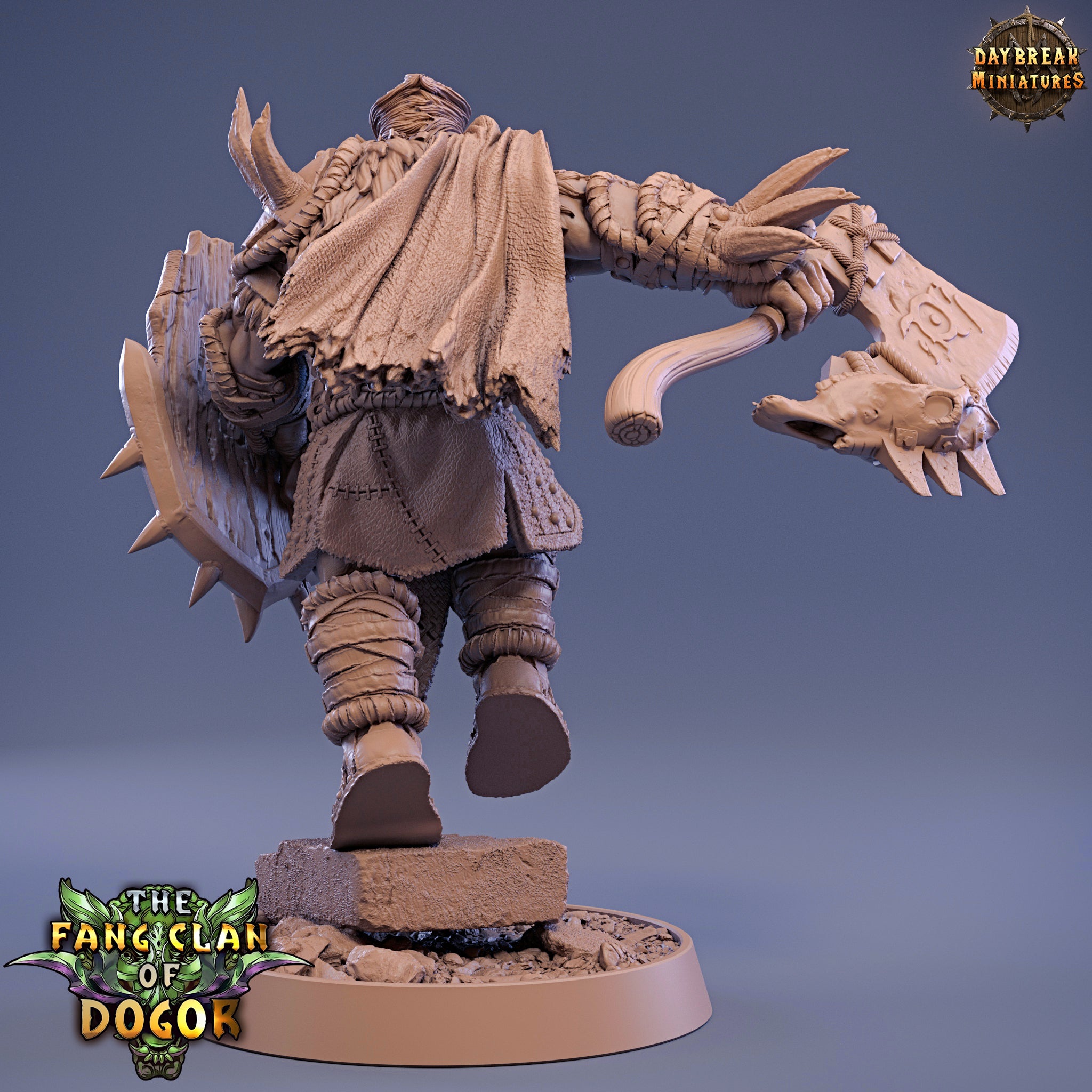 Green Skin -Oista Hung, The Fang Clan of Dogor - Daybreak Miniatures
