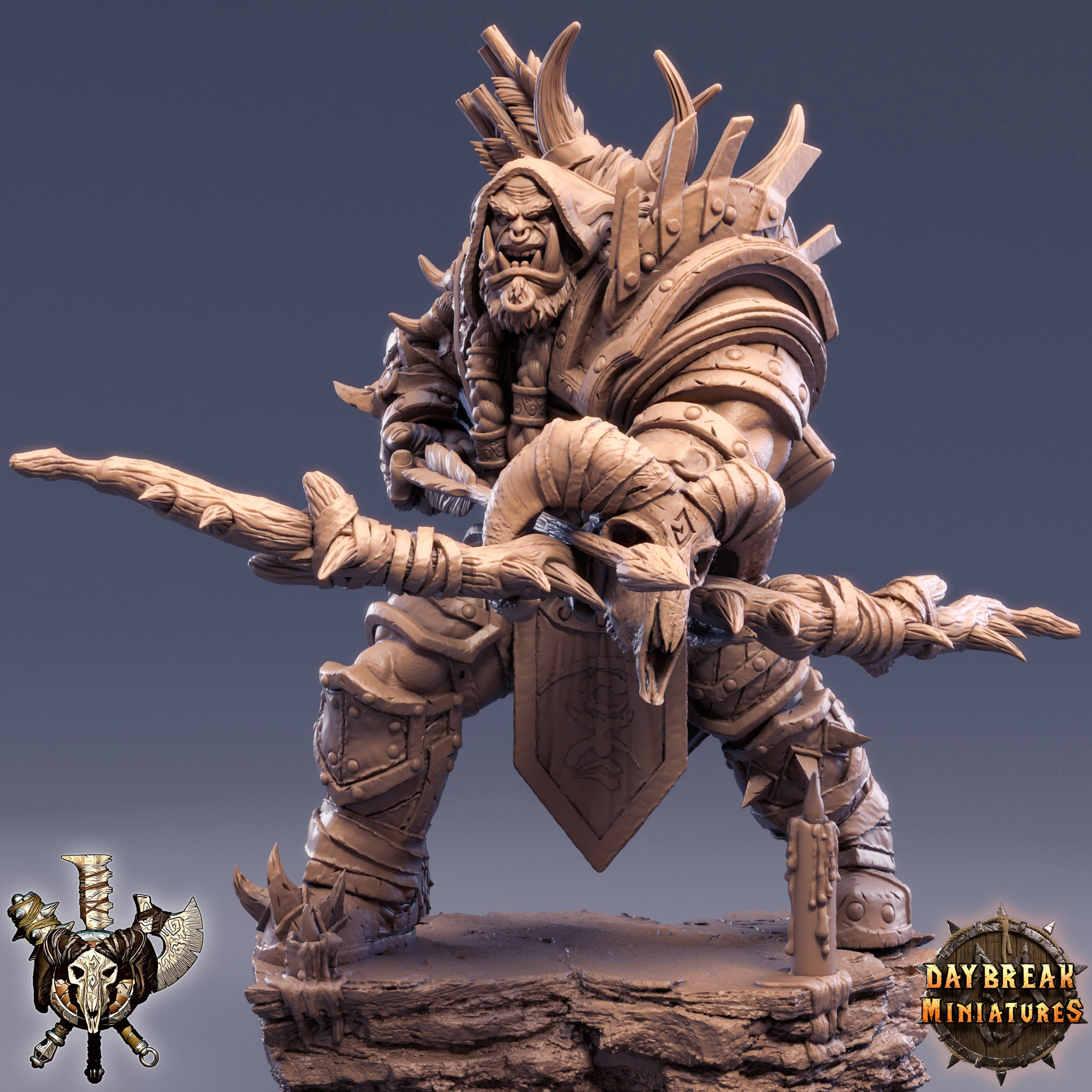 Green Skin -Paakz Reinhold, The Powerbrokers of the Void - Daybreak Miniatures