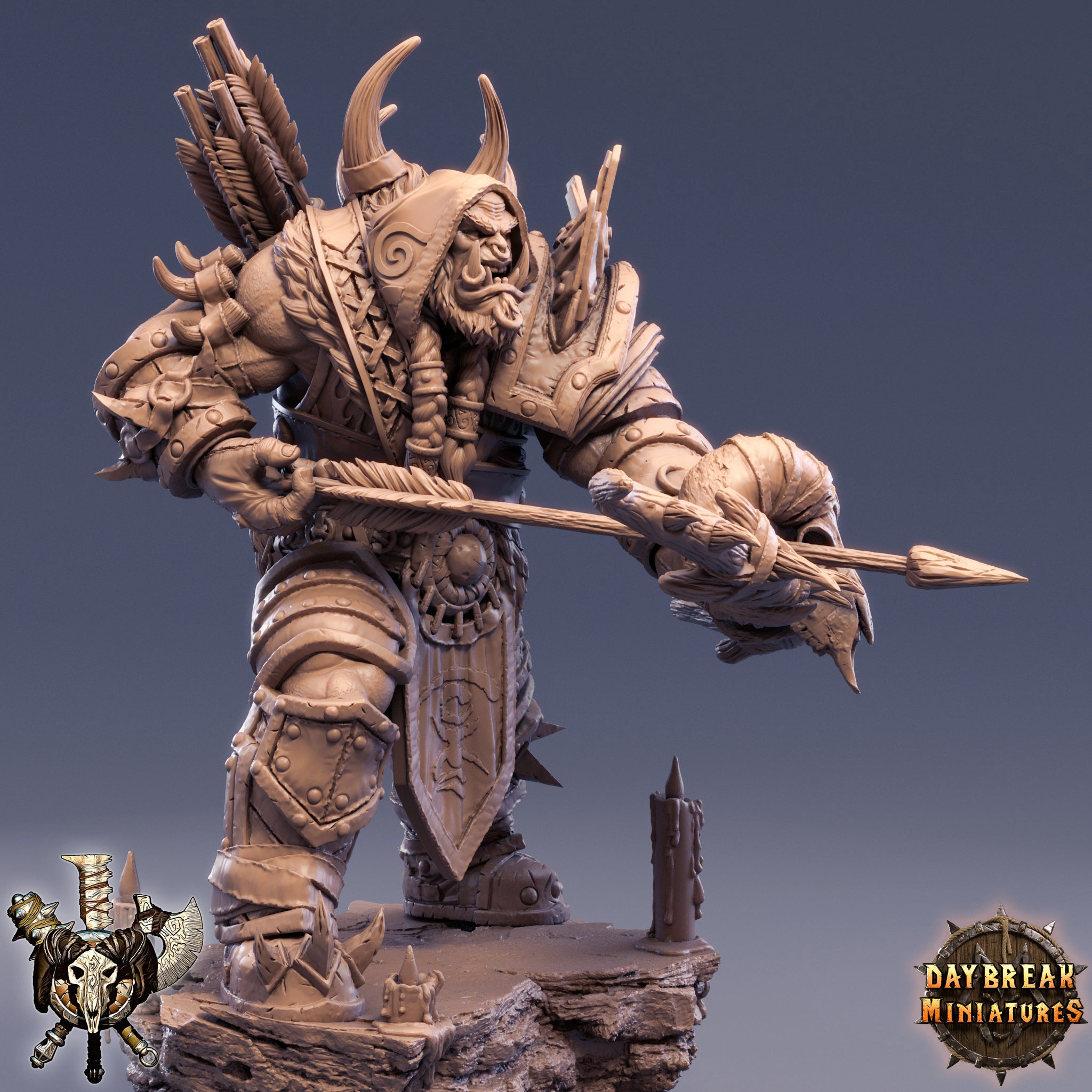 Green Skin -Paakz Reinhold, The Powerbrokers of the Void - Daybreak Miniatures