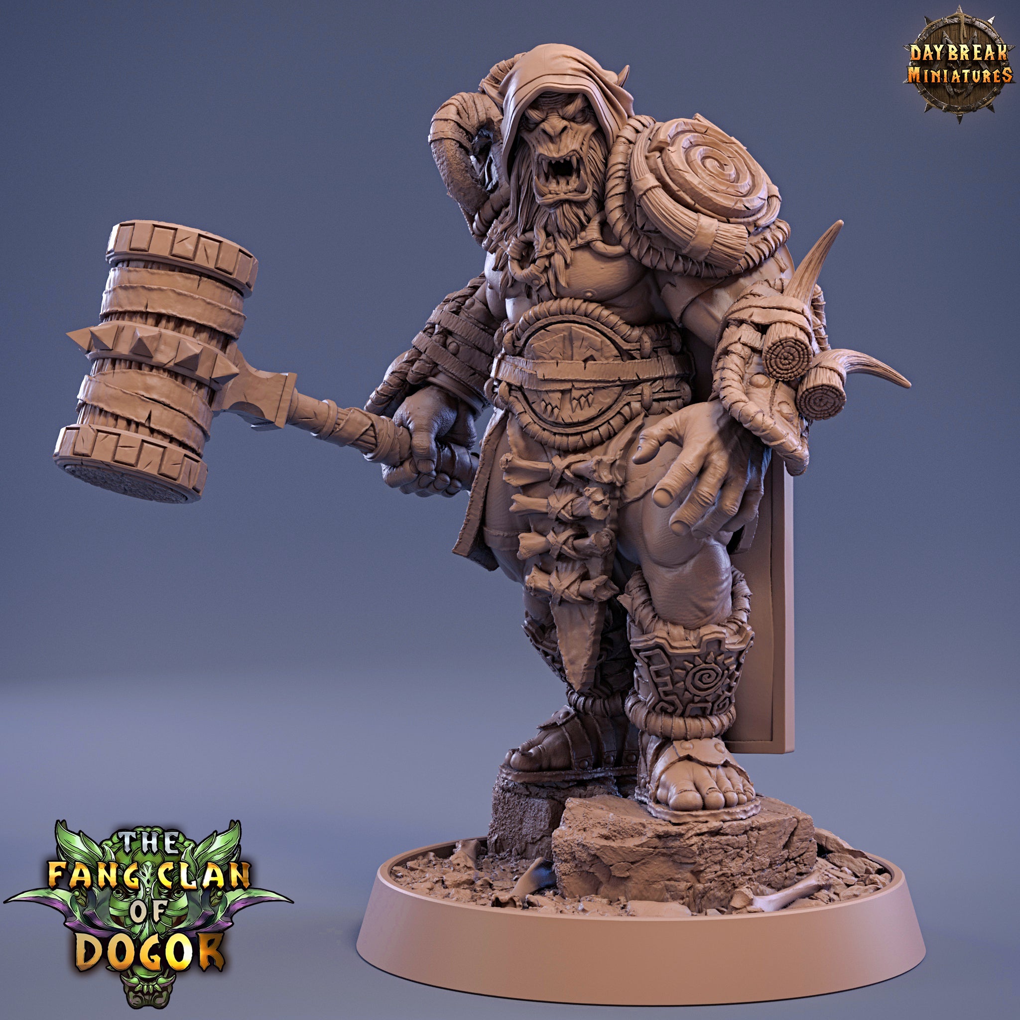 Green Skin - S’uura Sploit, The Fang Clan of Dogor - Daybreak Miniatures