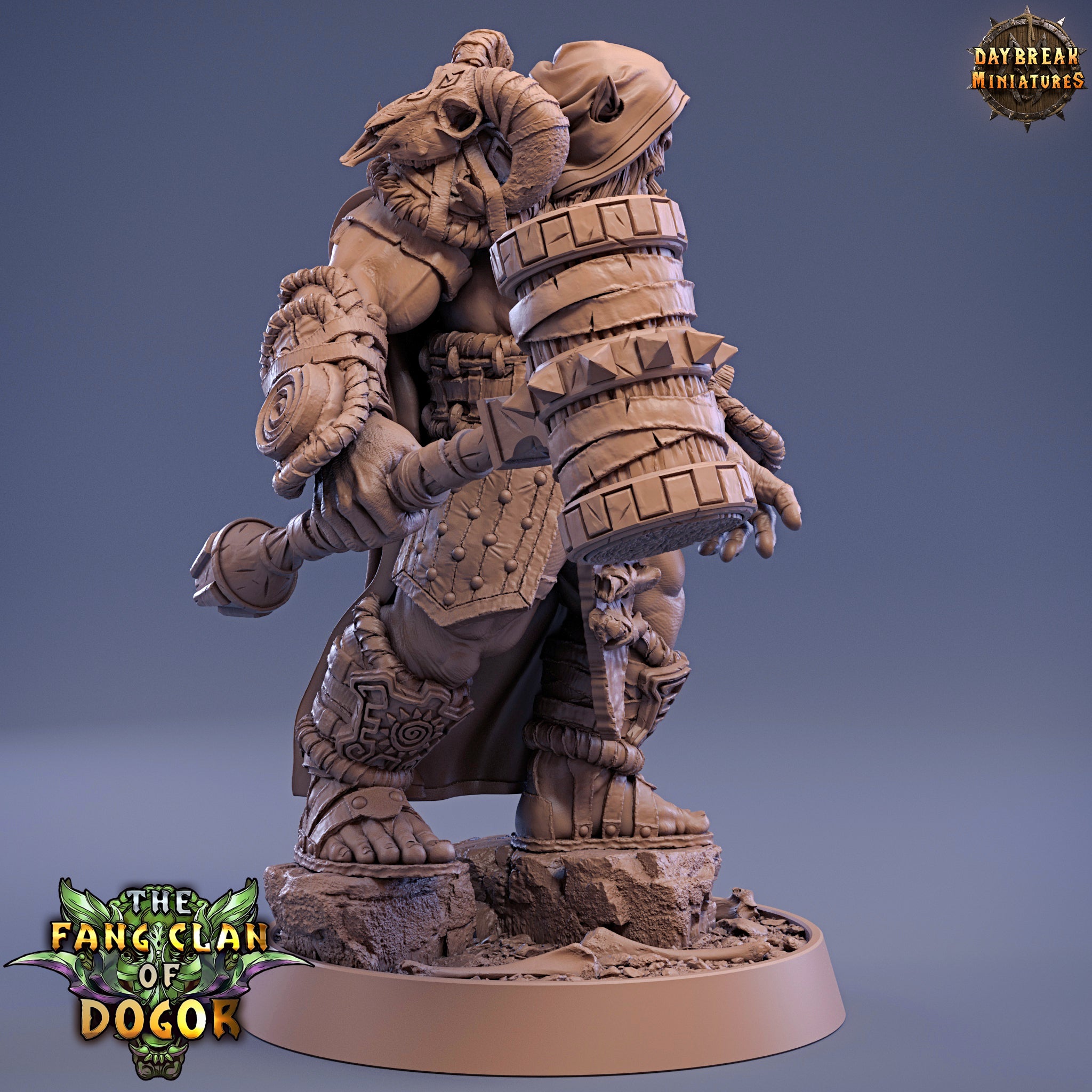 Green Skin - S’uura Sploit, The Fang Clan of Dogor - Daybreak Miniatures