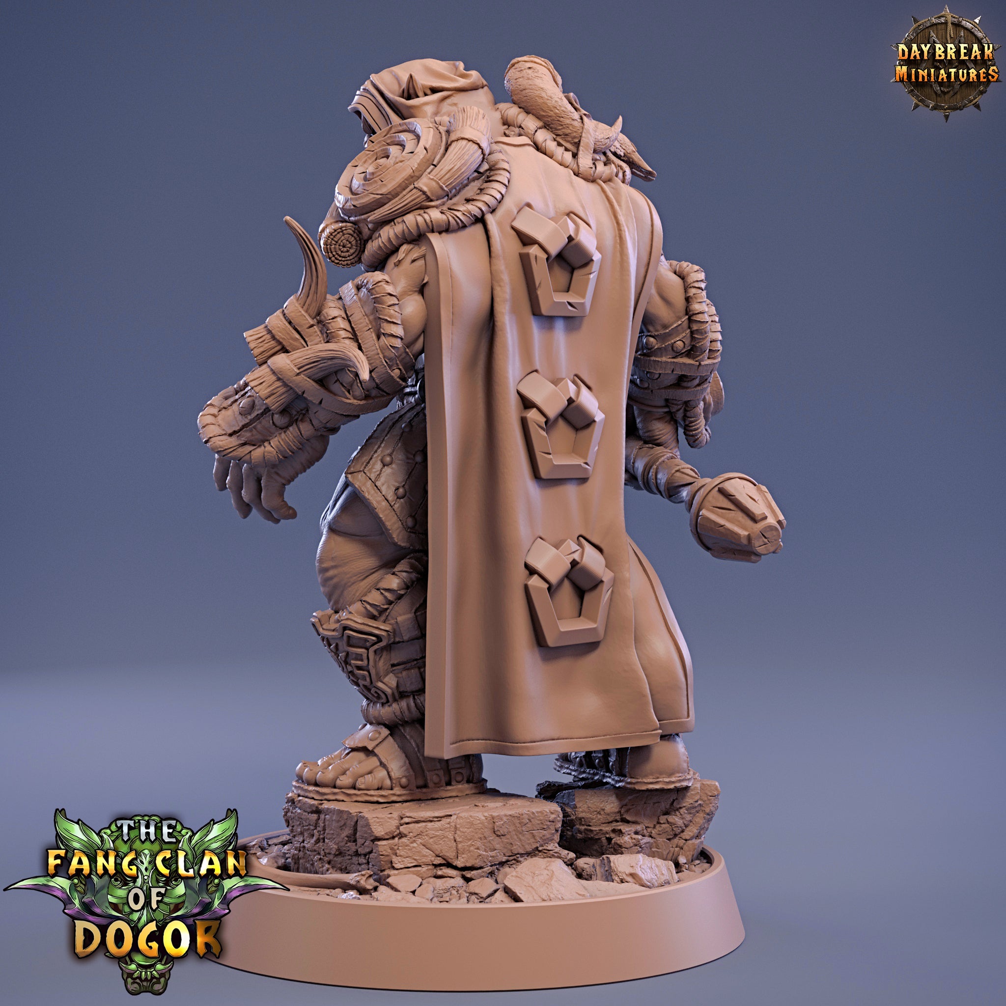 Green Skin - S’uura Sploit, The Fang Clan of Dogor - Daybreak Miniatures