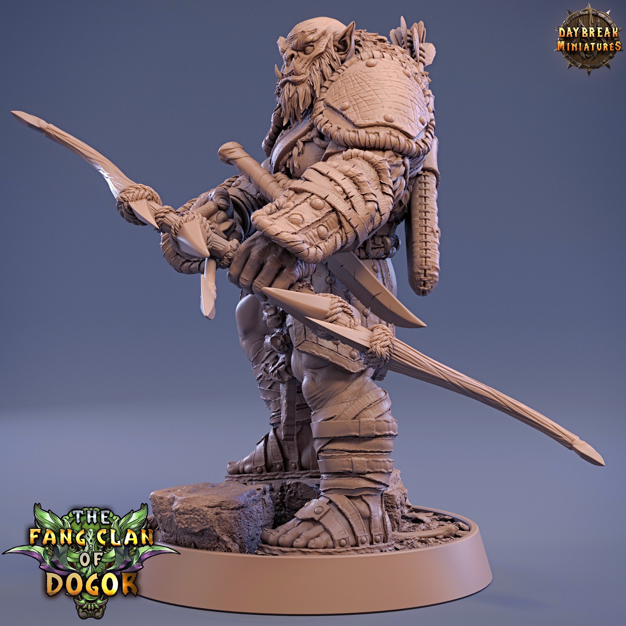 Green Skin - Senteis Problaa, The Fang Clan of Dogor - Daybreak Miniatures