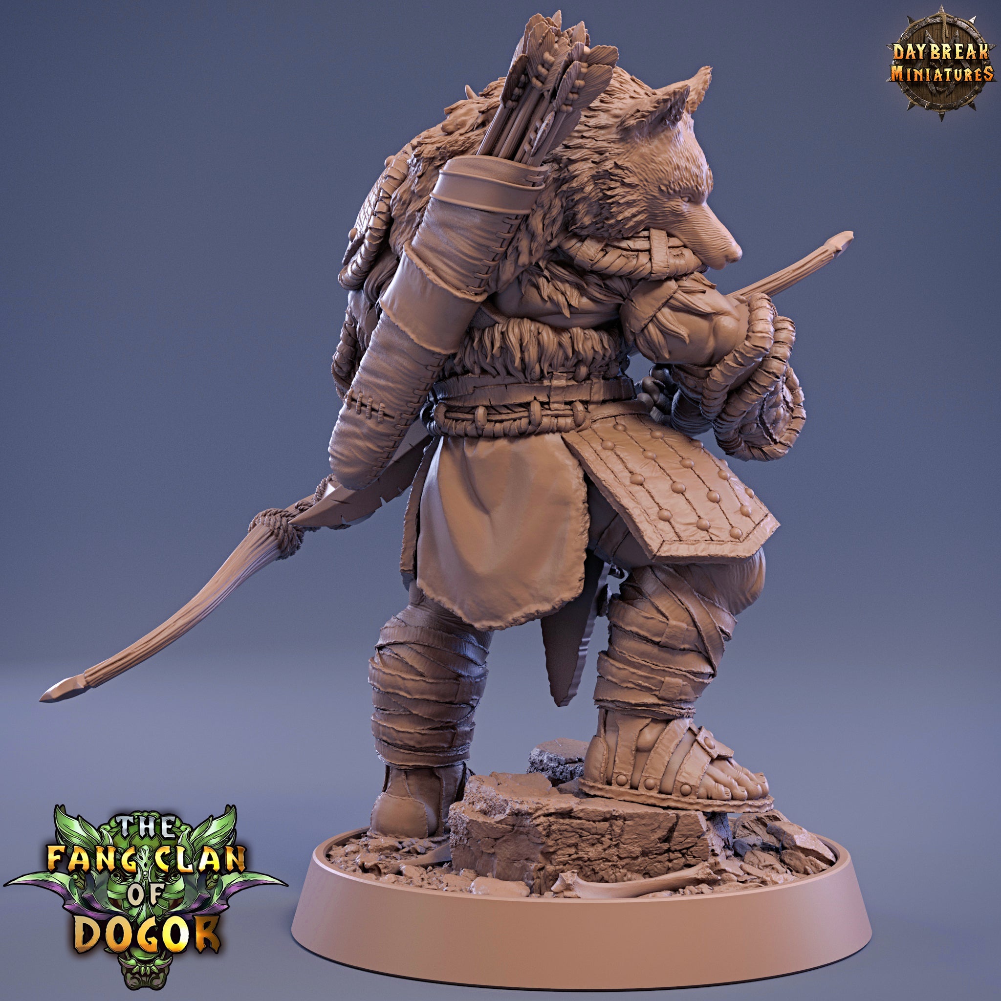 Green Skin - Senteis Problaa, The Fang Clan of Dogor - Daybreak Miniatures