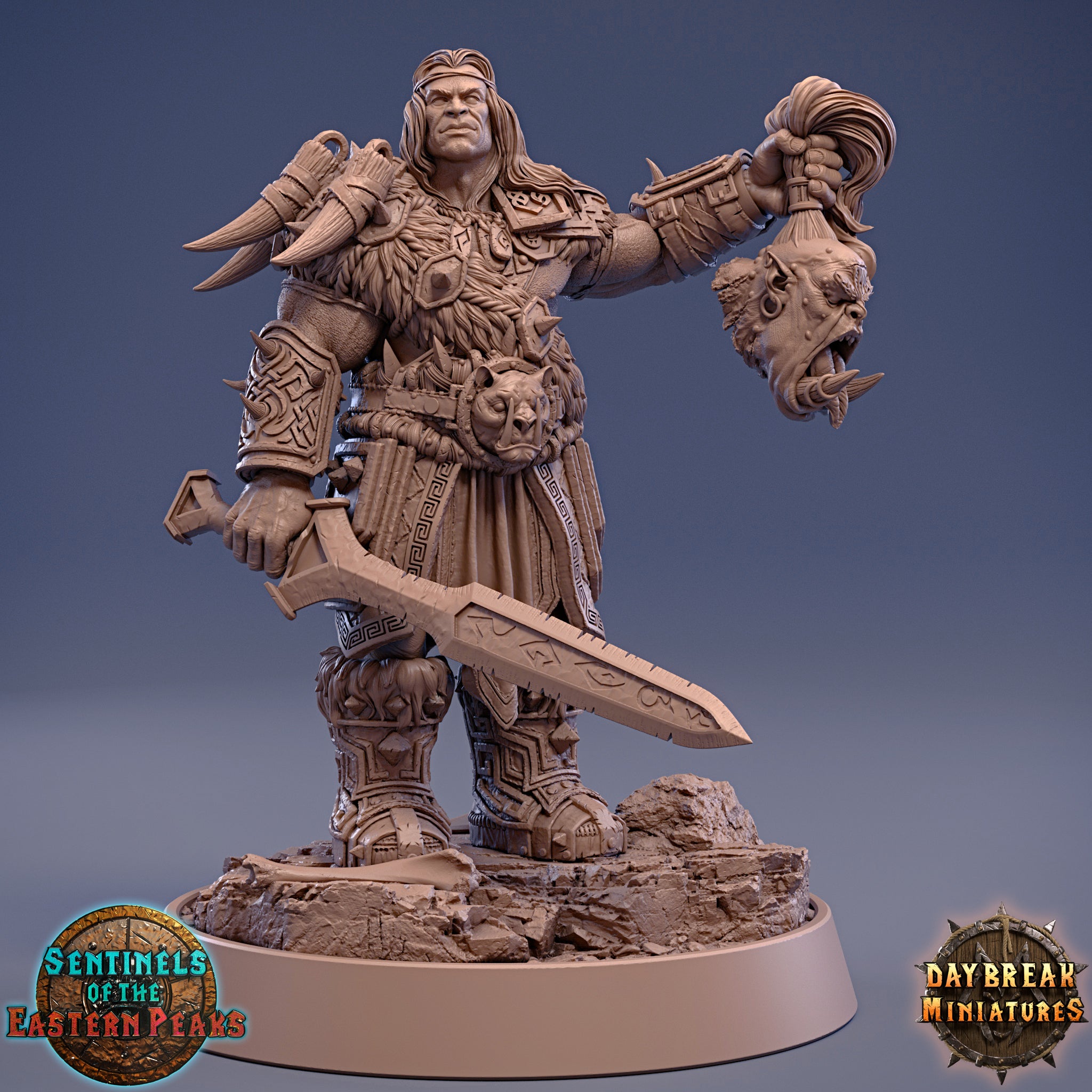 Wild hunters - Silas of the Eastern Peaks, Sentinels of the Eastern Peaks, daybreak miniatures