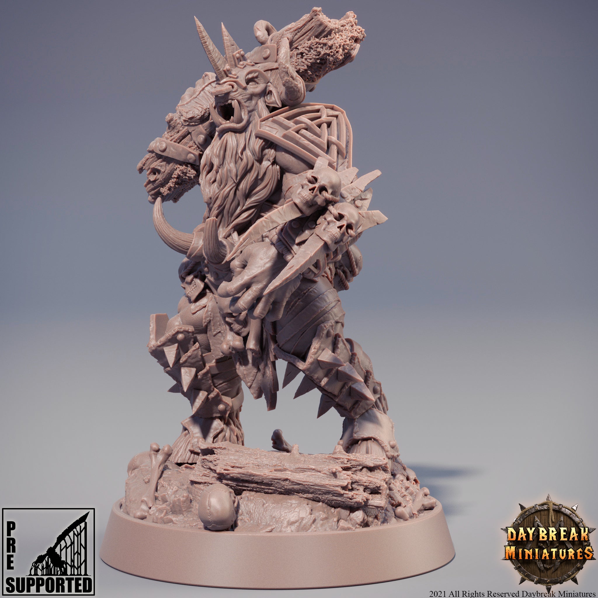 Beastmen - Slaagnaa, The Rawmen of Haarkanjaka - Daybreak Miniatures
