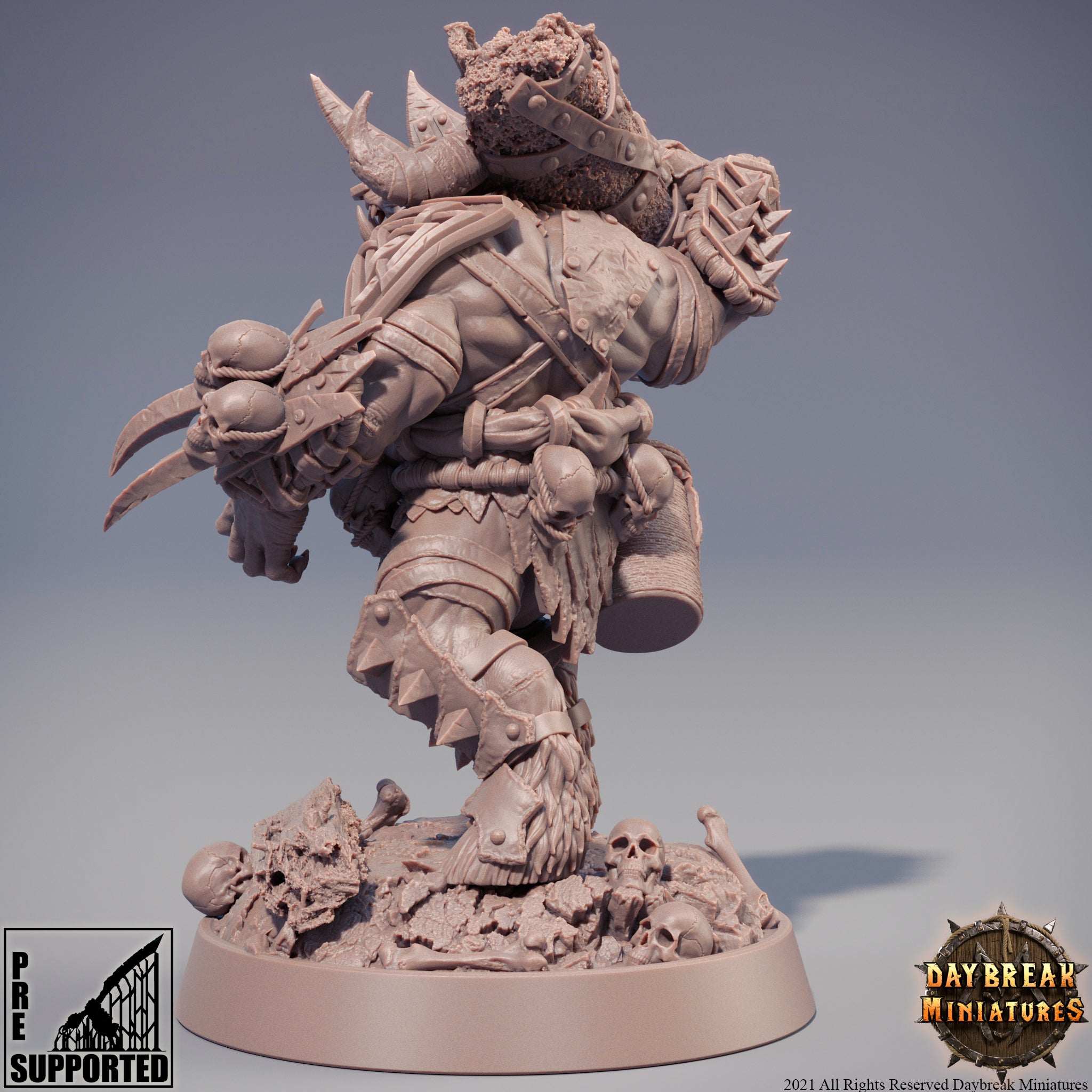 Beastmen - Slaagnaa, The Rawmen of Haarkanjaka - Daybreak Miniatures