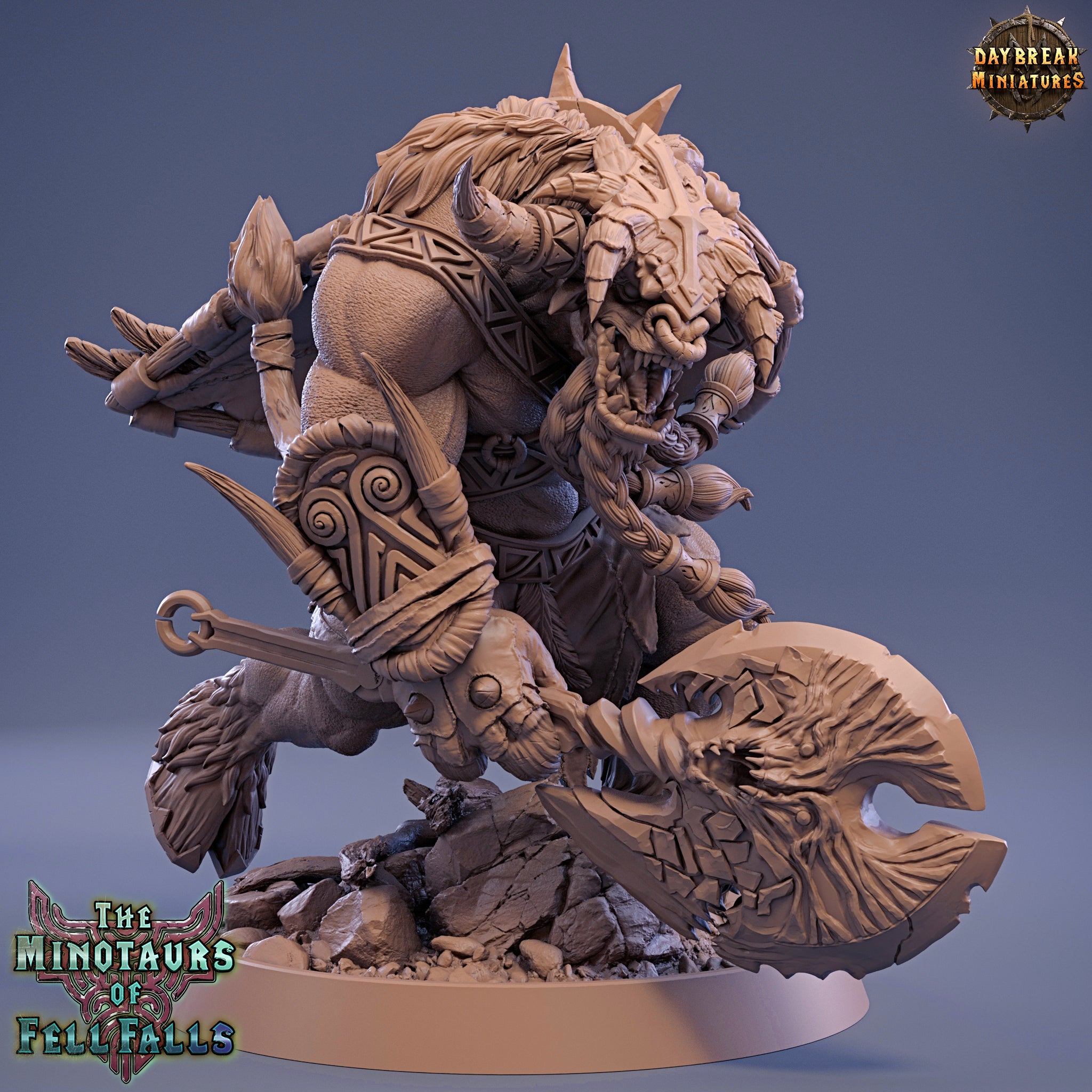 Hommes-bêtes - Socrates Blunt, Les Minotaures de Fell Falls, Daybreak Miniatures