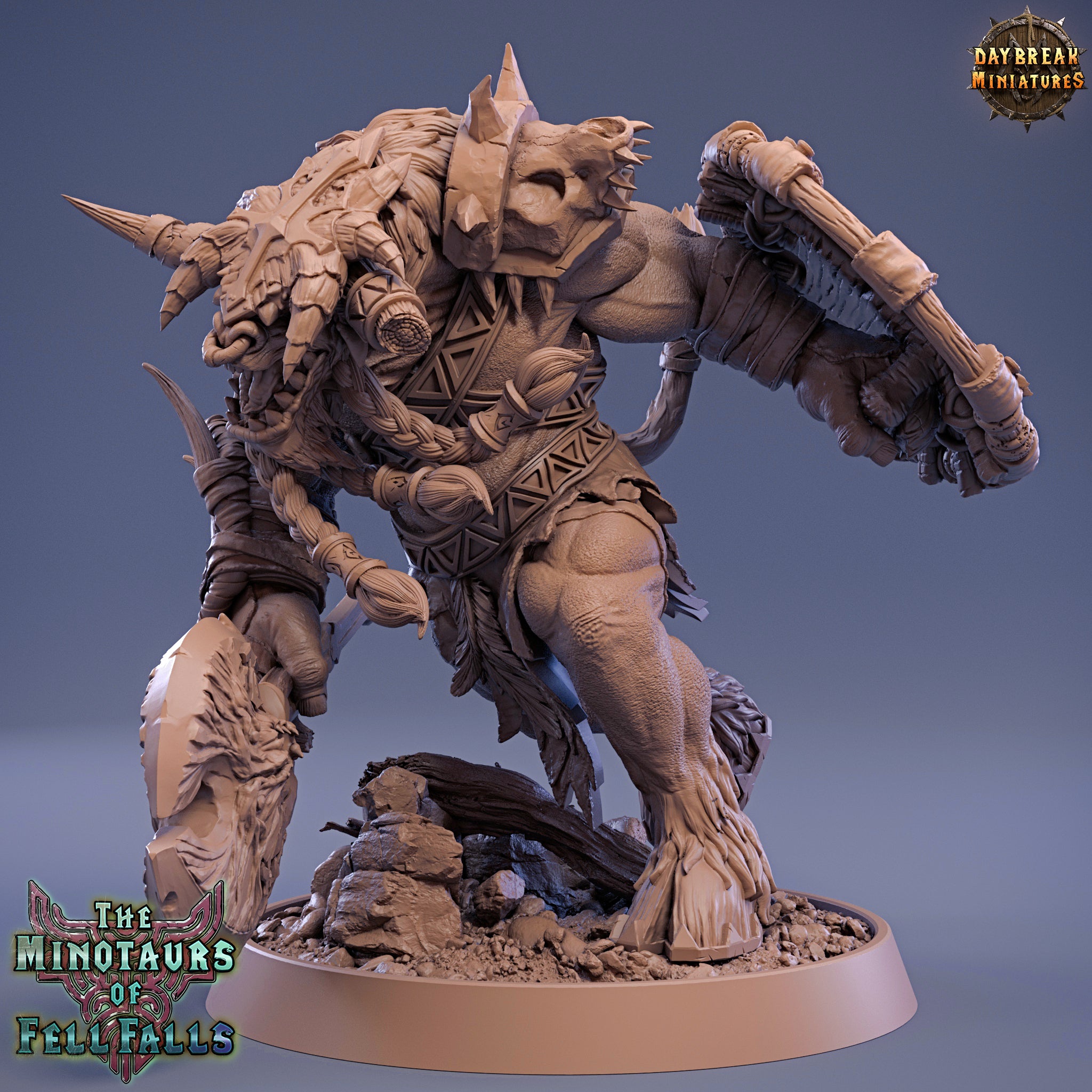 Hommes-bêtes - Socrates Blunt, Les Minotaures de Fell Falls, Daybreak Miniatures