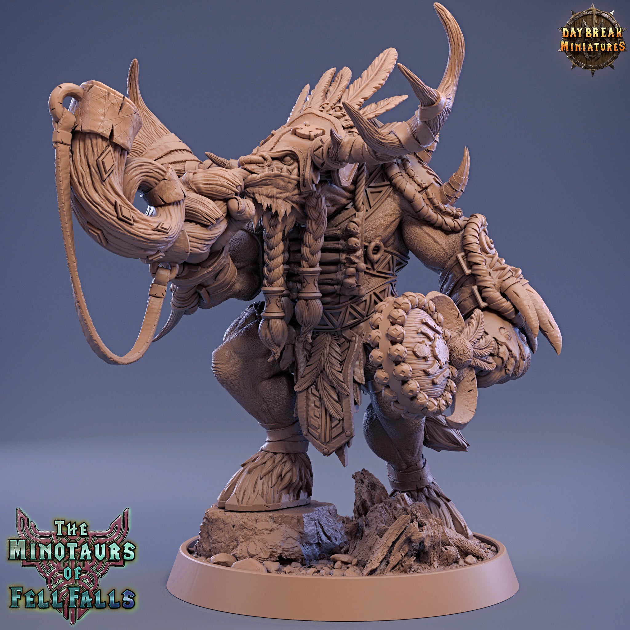 Beastmen - Talos Frakk, The Minotaurs of Fell Falls - Daybreak Miniatures