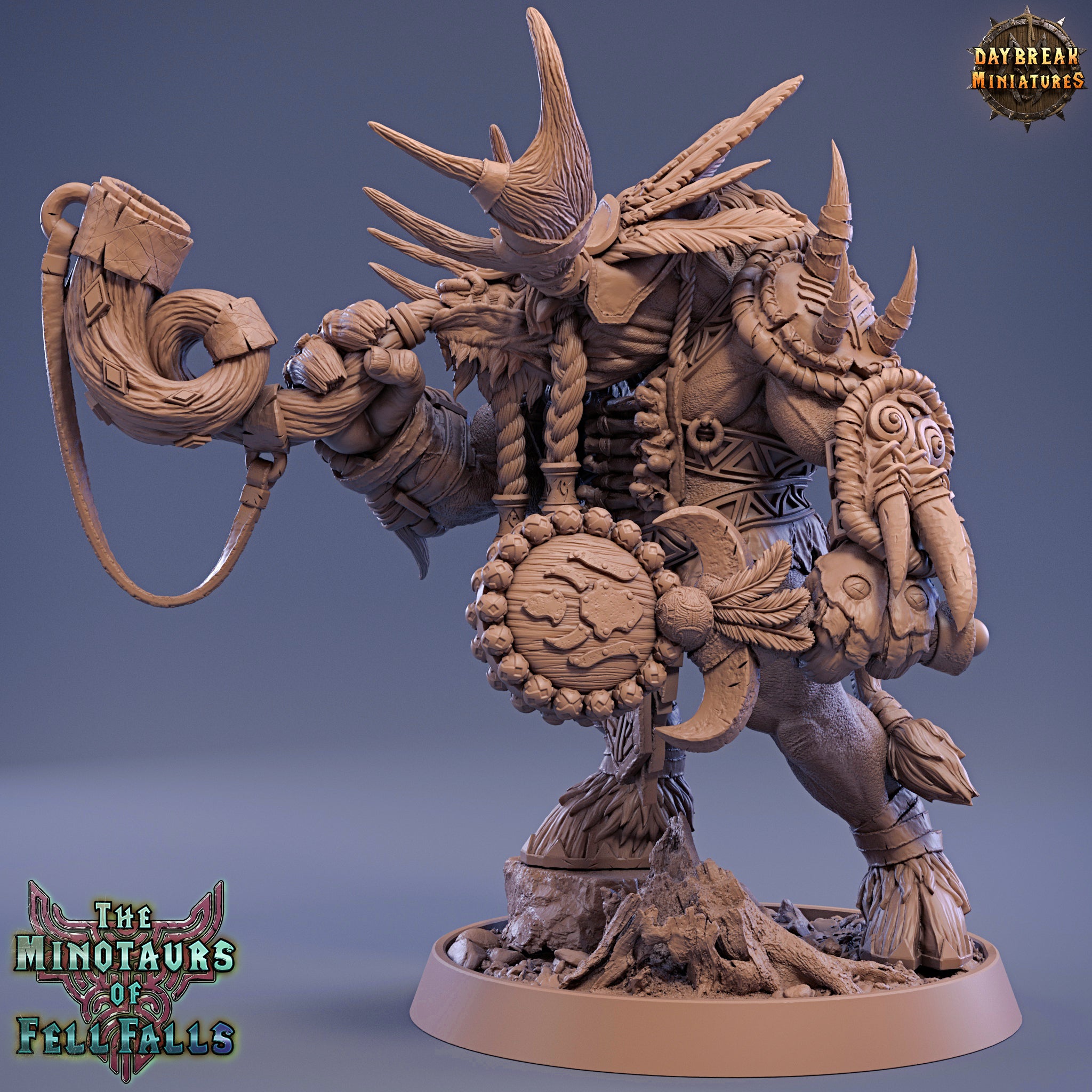 Beastmen - Talos Frakk, The Minotaurs of Fell Falls - Daybreak Miniatures