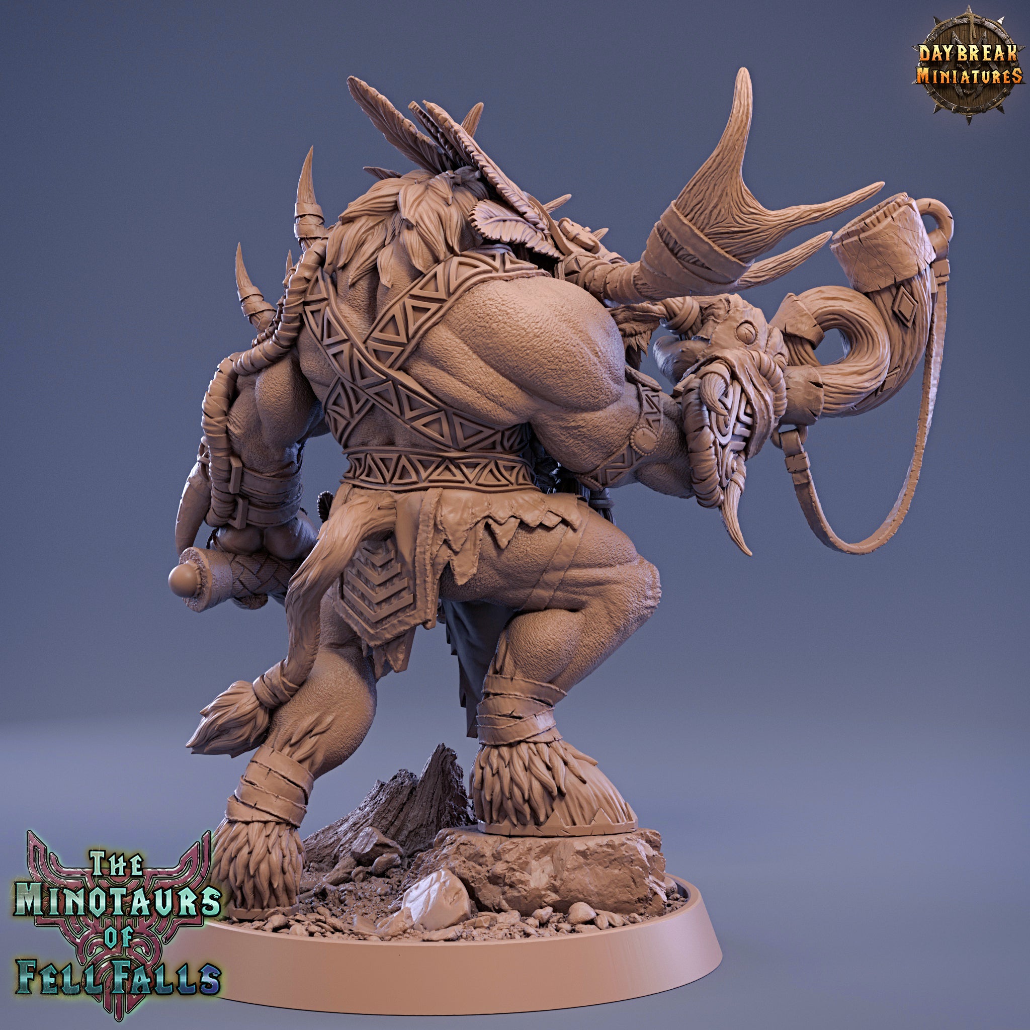 Beastmen - Talos Frakk, The Minotaurs of Fell Falls - Daybreak Miniatures
