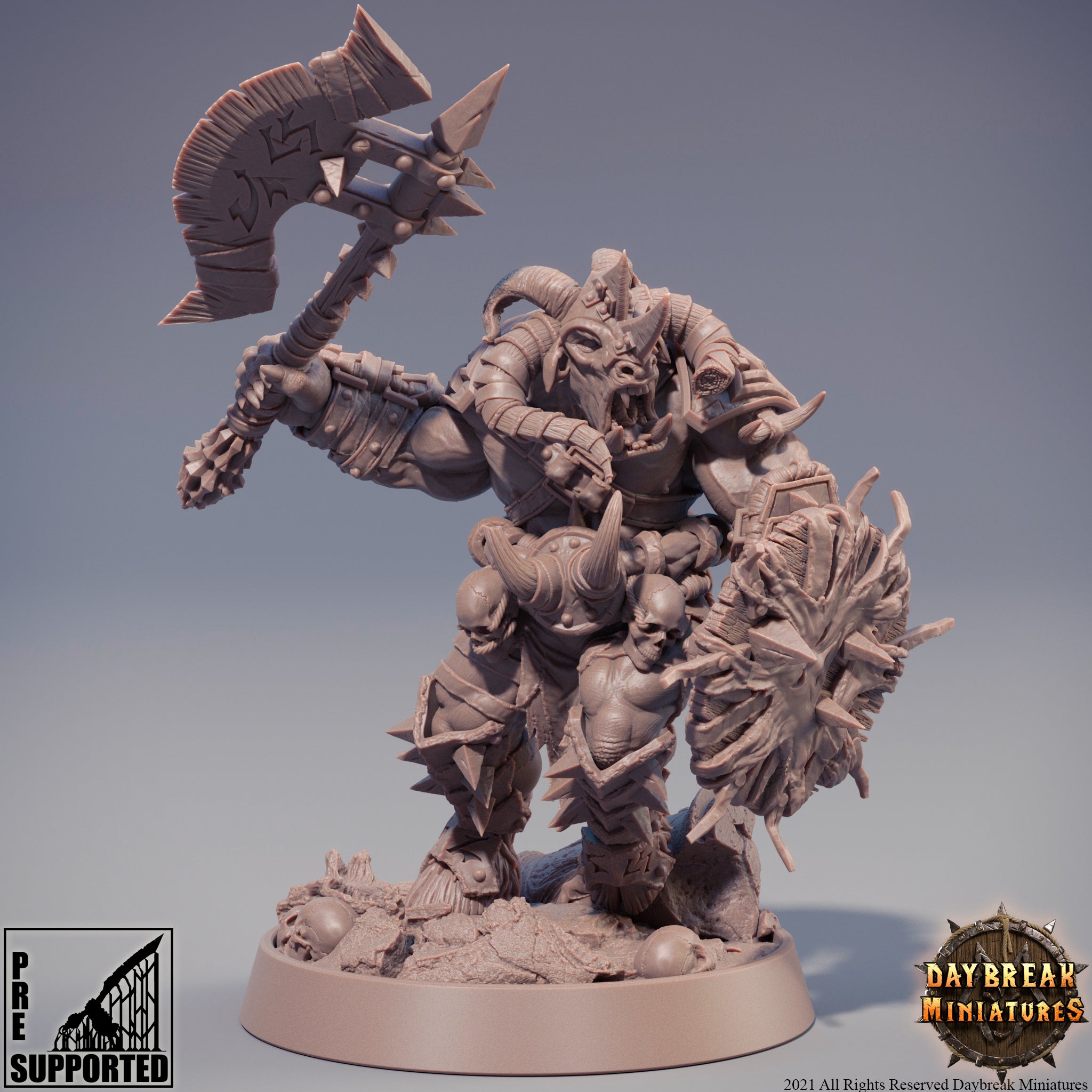 Tiermenschen - Turrff, die Rohmenschen von Haarkanjaka, Daybreak Miniatures