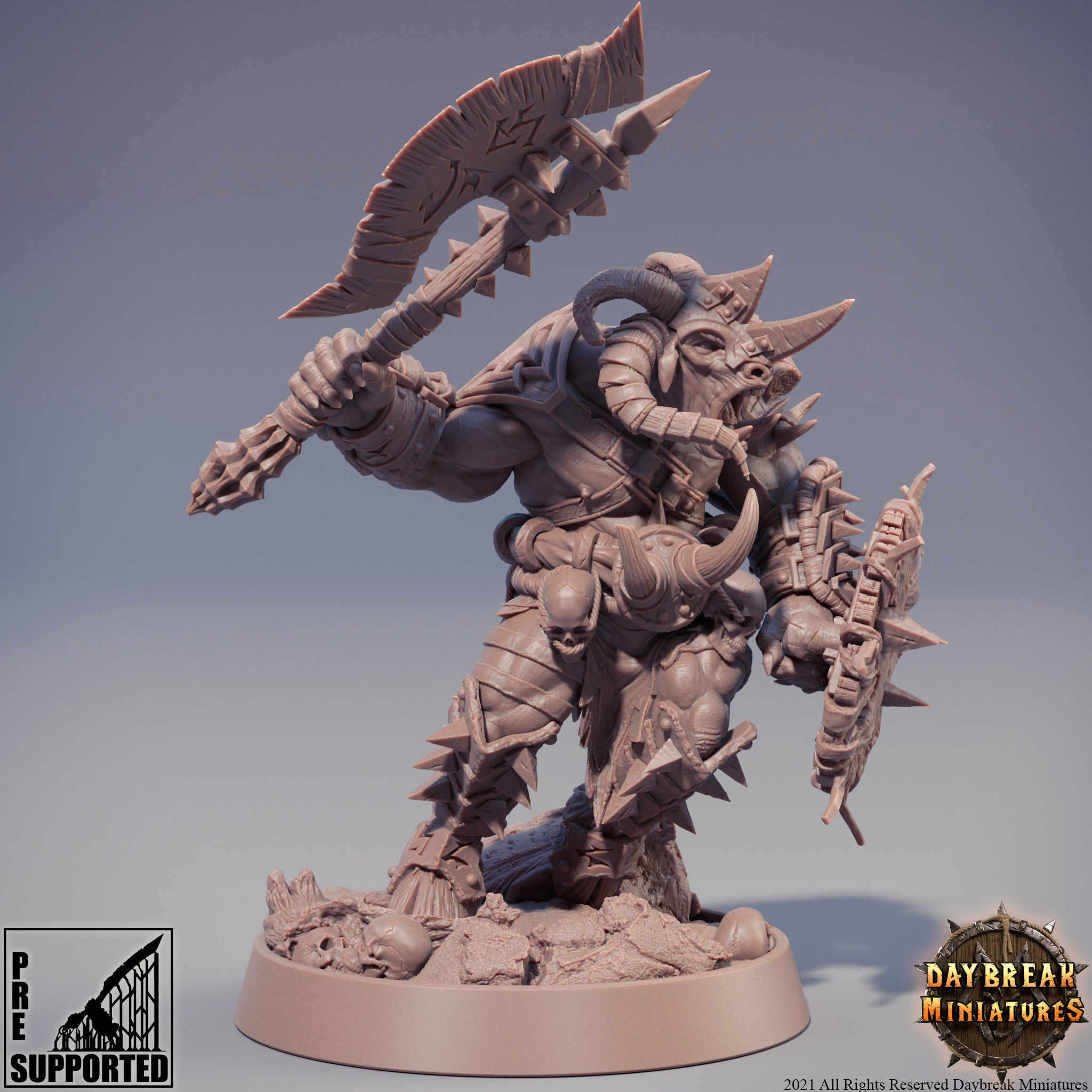 Tiermenschen - Turrff, die Rohmenschen von Haarkanjaka, Daybreak Miniatures