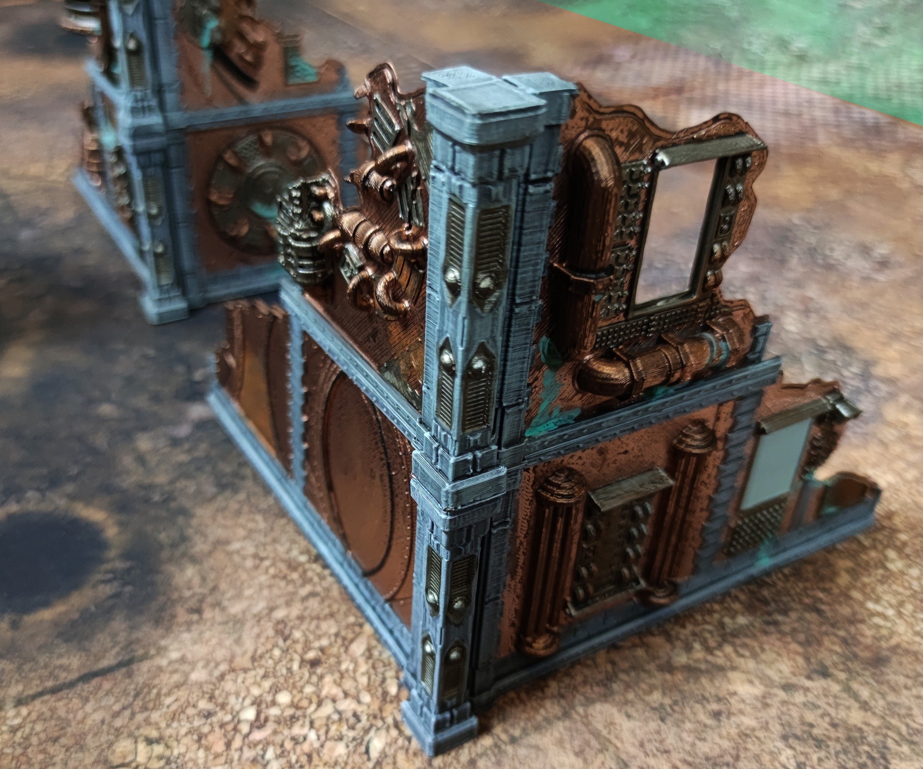 Industriegebäude, nutzbar für Warmachine, Infinity, Scifi-Kriegsspiele ... Teil 2