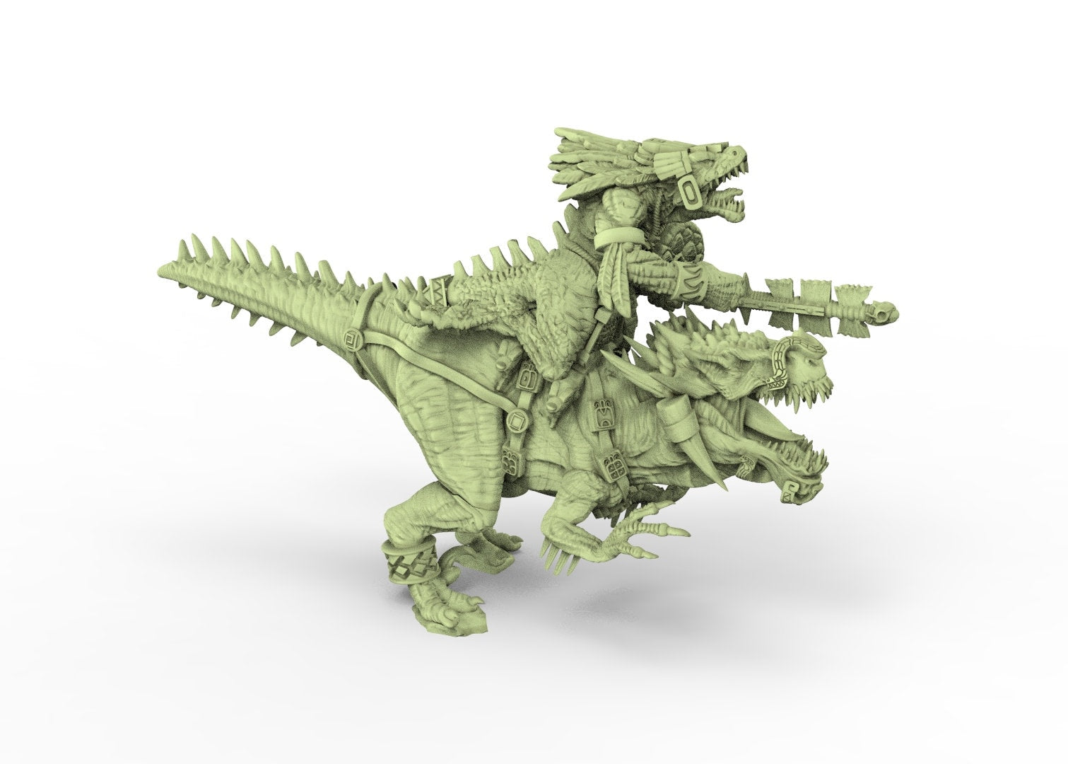 Lost temple - Lizardmen saurian riders usable for Oldhammer, battle, king of wars, 9th age