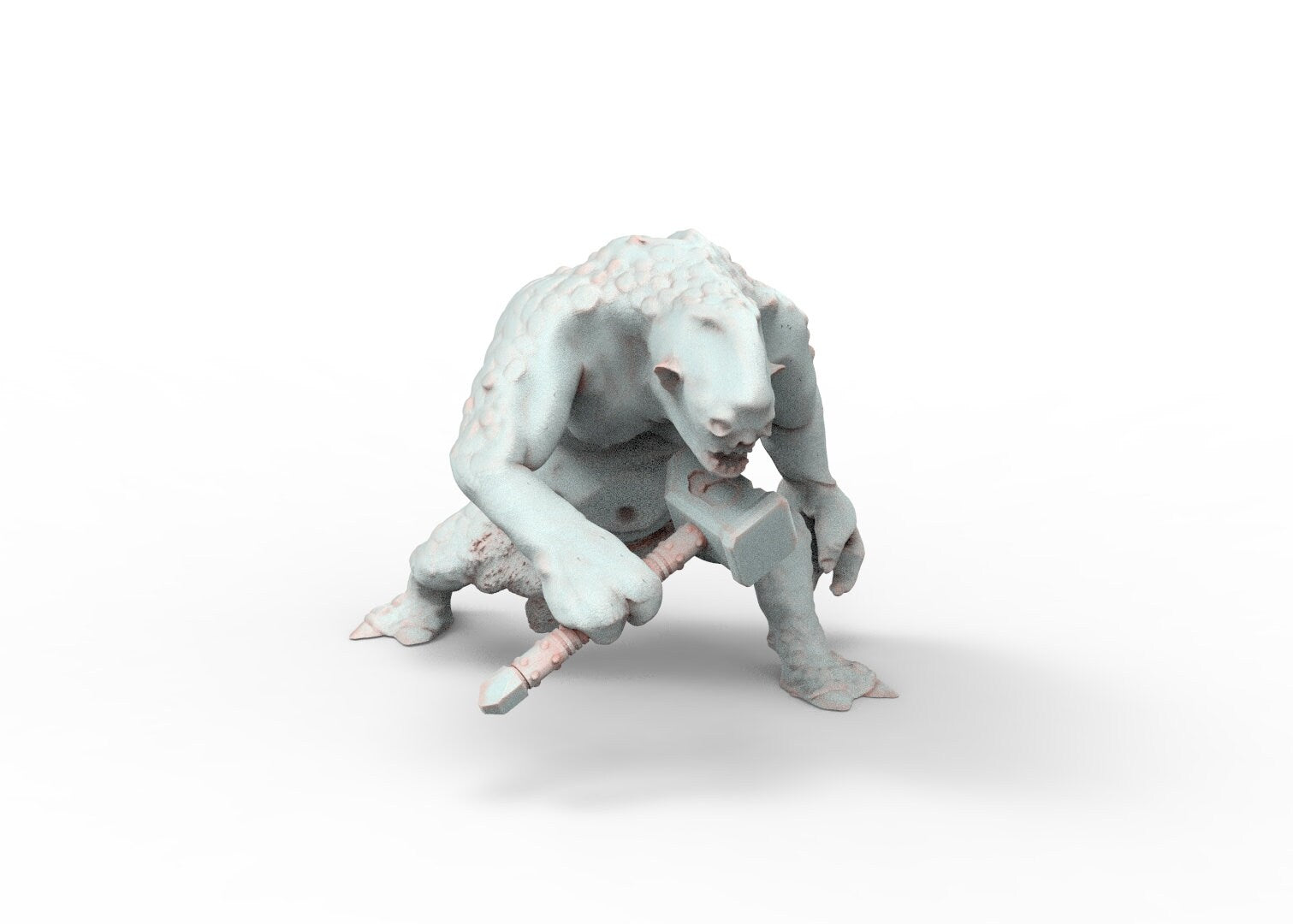 Trolls des cavernes sauvages, la rébellion du spartatroll, figurines pour wargame D&amp;D, Lotr...