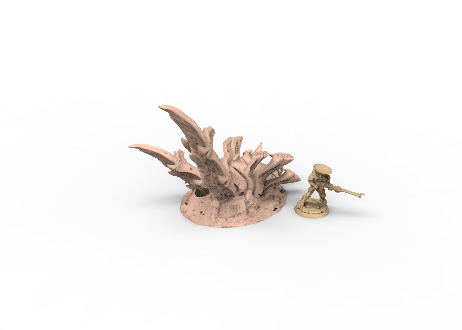 Fukai 21-30 Forest usable for tyranids, warmachine, infinity, scifi wargame...