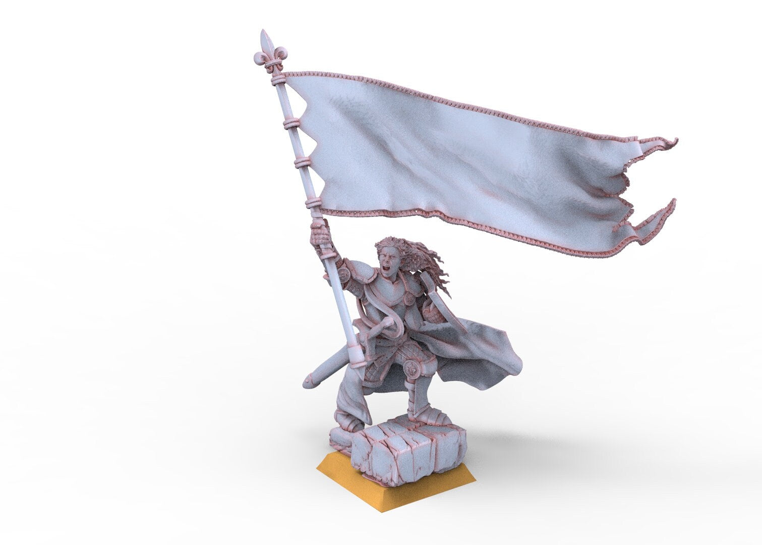 Artusritter - Ritter des Großen Banners, verwendbar für Oldhammer, Schlacht, König der Kriege, 9. Zeitalter