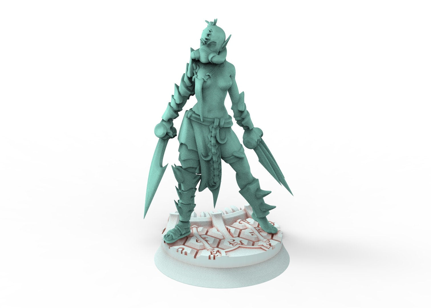 Dark City - Female gladiators of the Arena Dark eldar drow